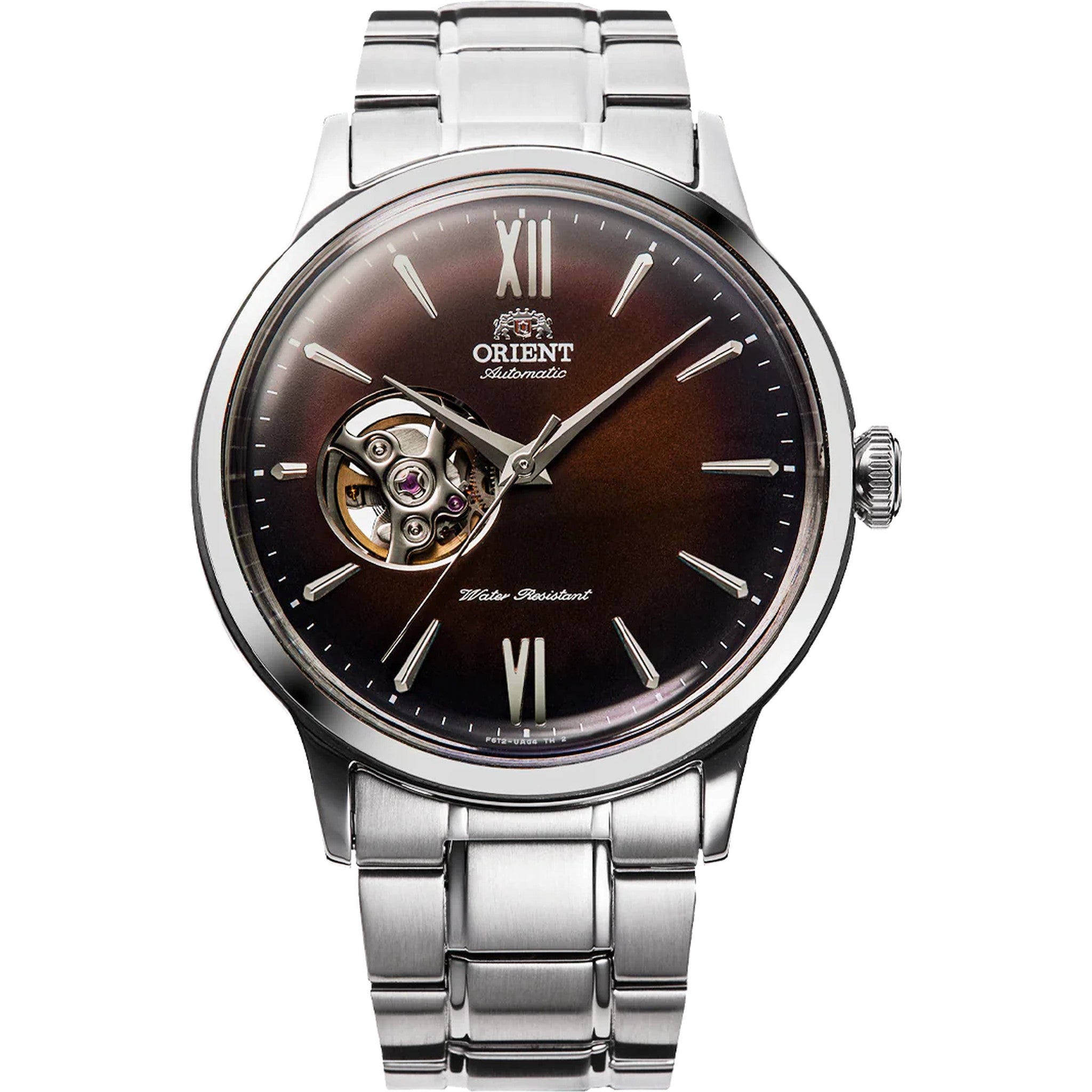 Montre Orient Bambino RA-AG0027Y30B Cœur ouvert Rouge Automatique