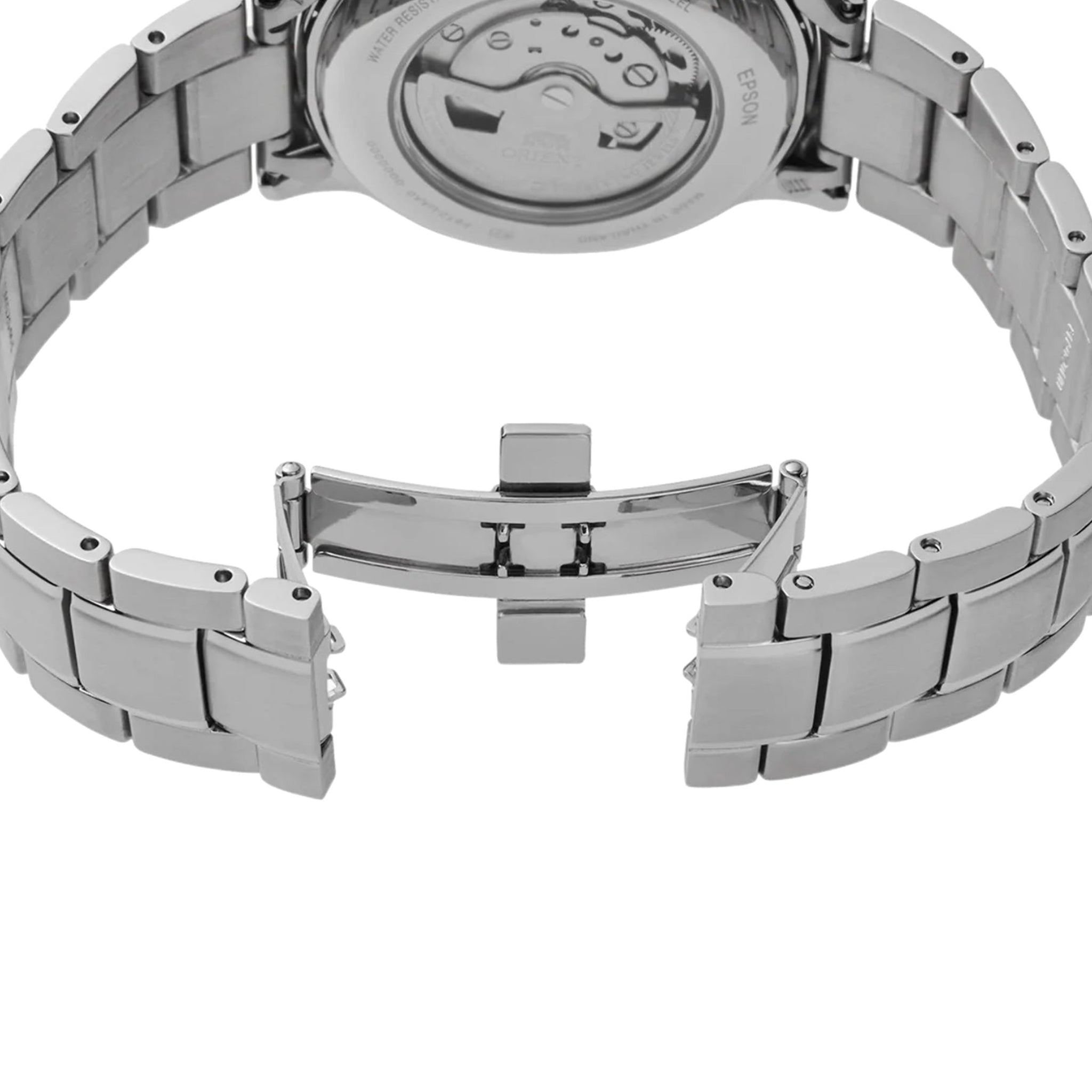 Montre Orient Bambino RA-AG0028L30B Cœur ouvert Bleu Automatique