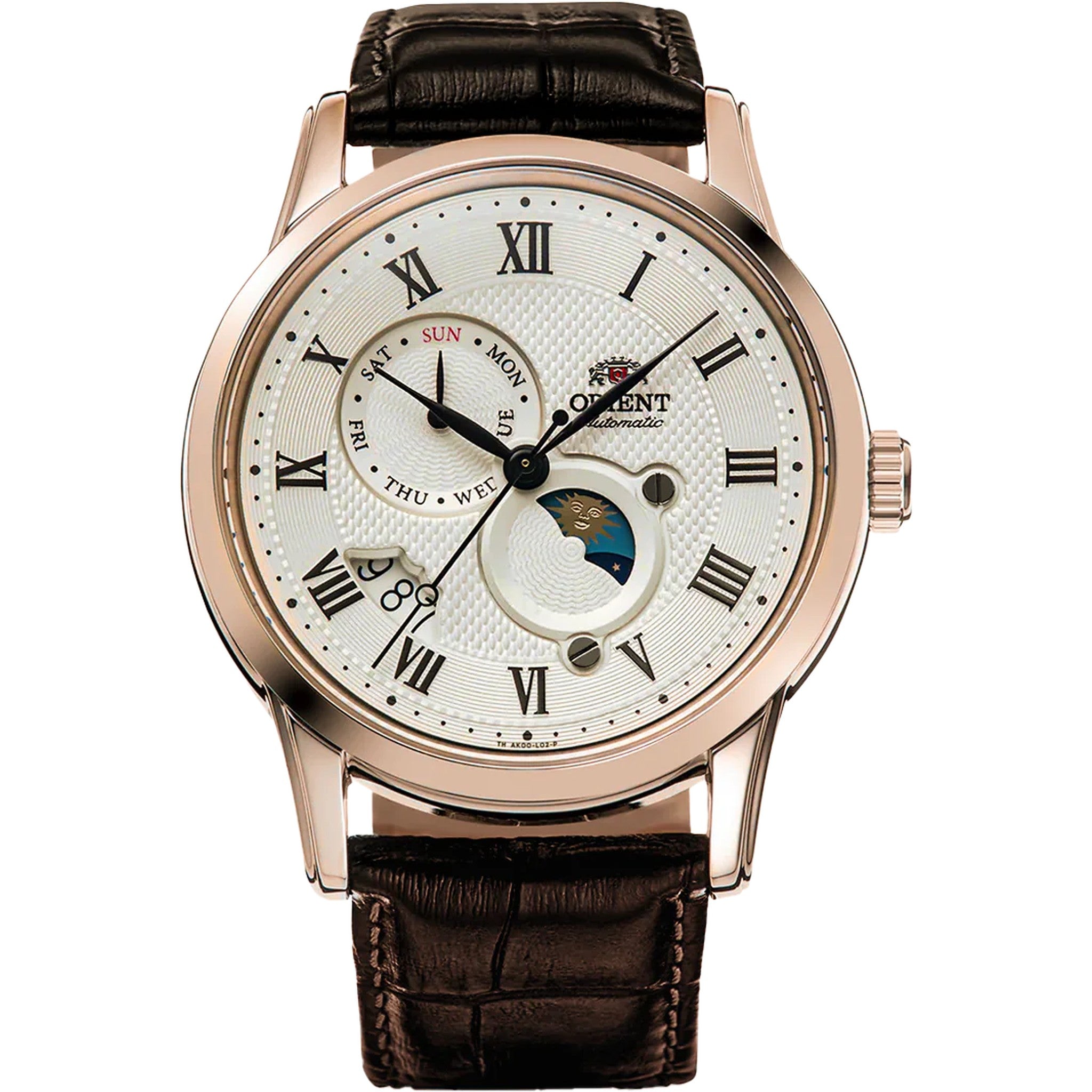 Montre Orient Classic RA-AK0007S30B Sun & Moon Beige Solaire