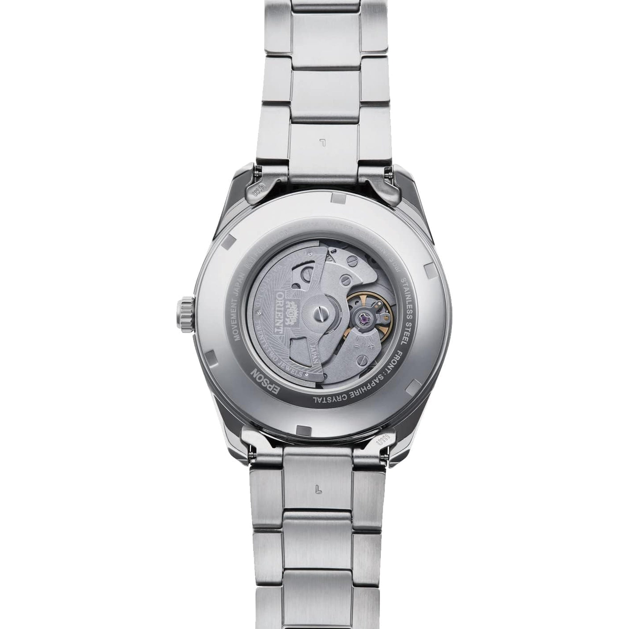 Montre Orient Contemporary RA-AK0306S30B Sun & Moon Blanc Solaire