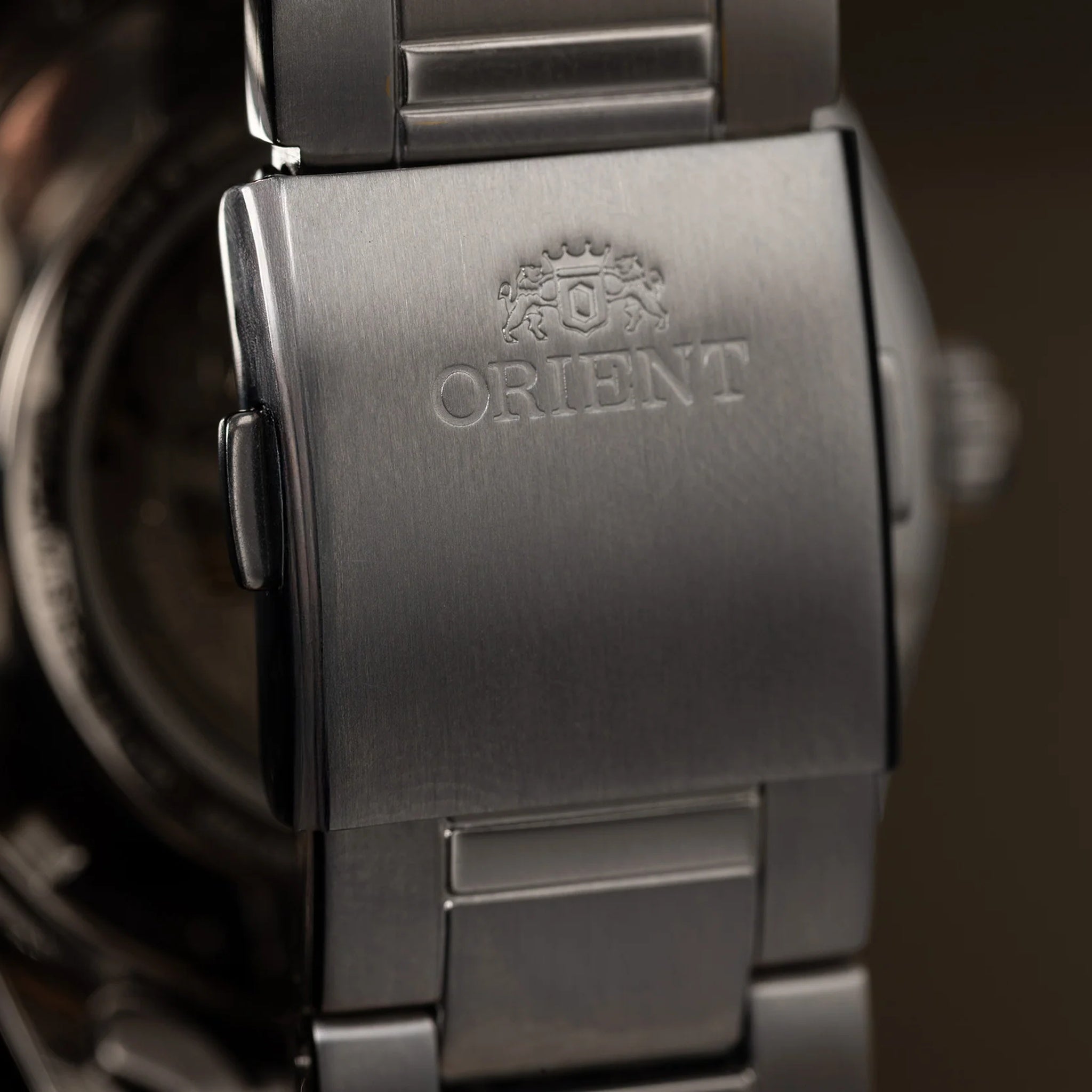 Montre Orient Stretto RA-AK0315L30B Sun & Moon Bleu Solaire
