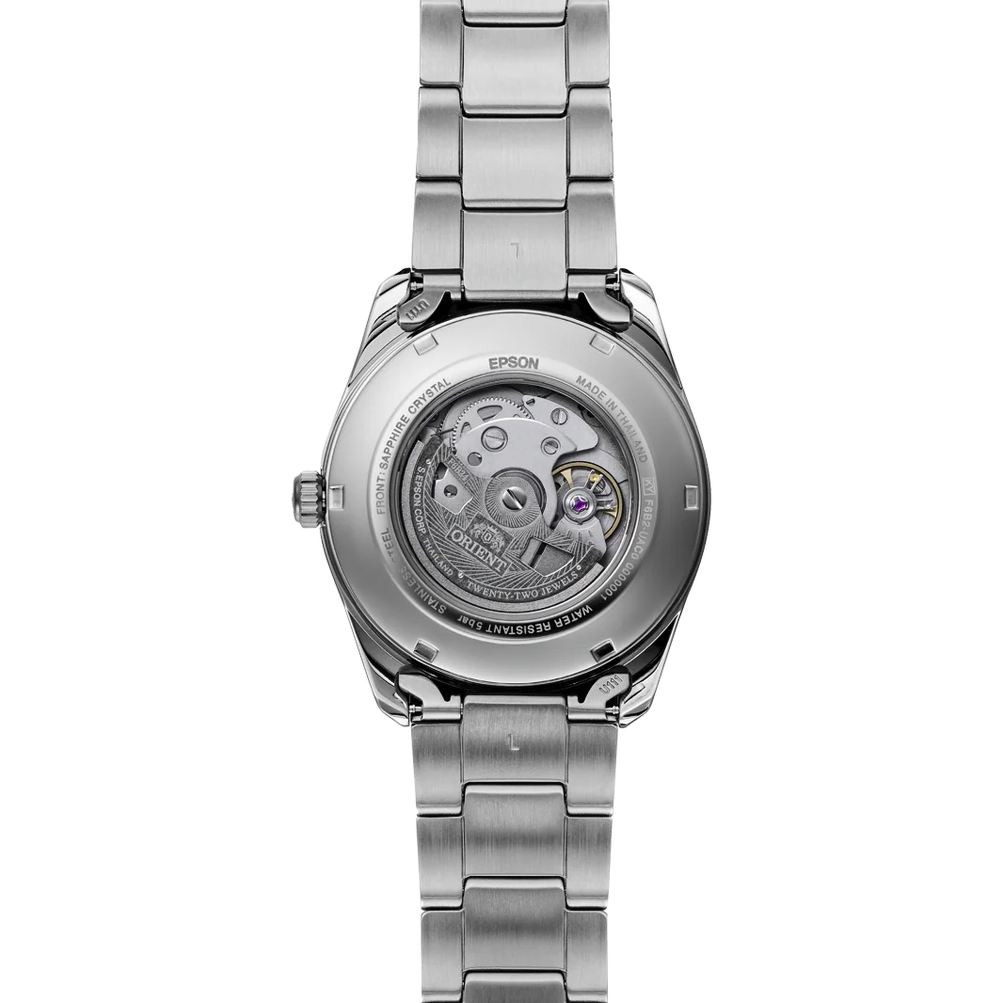 Montre Orient Stretto RA-AK0316L30B Sun & Moon Limited Edition Bleu Solaire