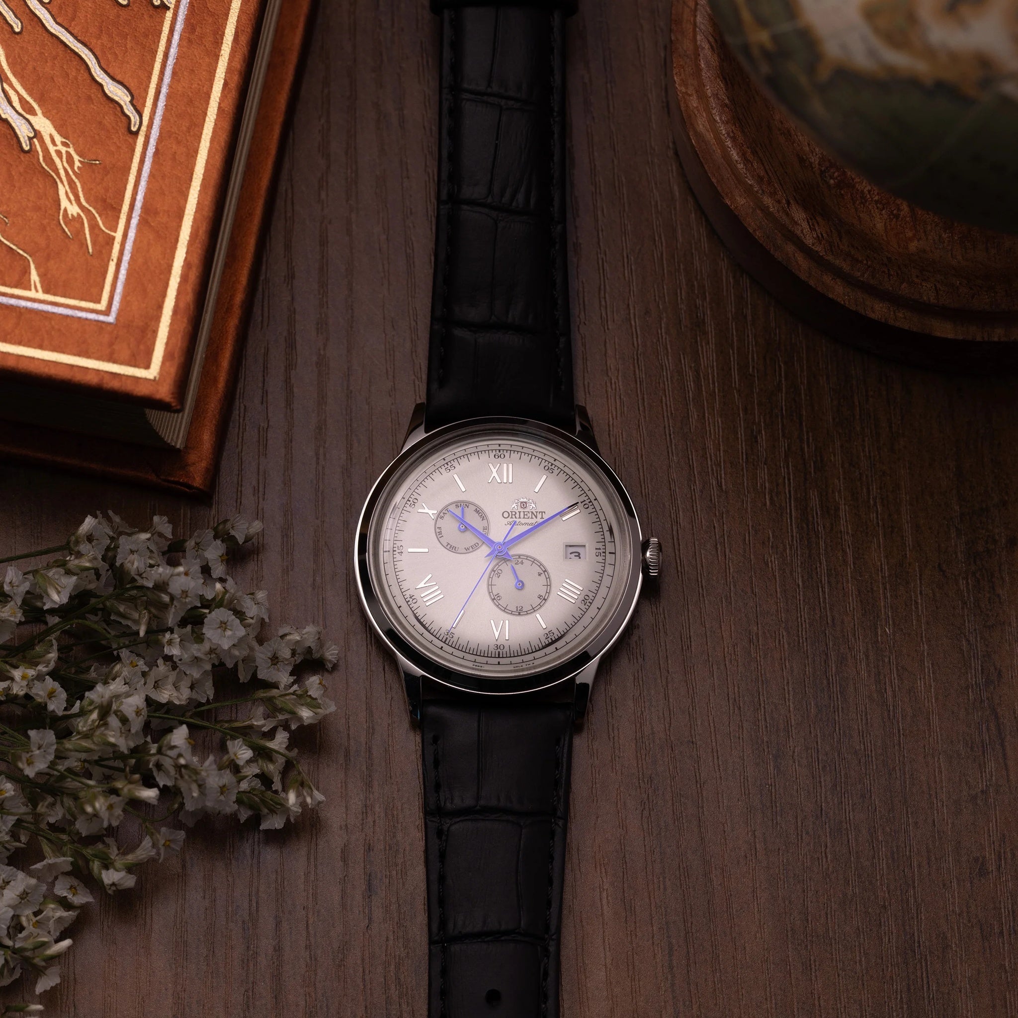 Montre Orient Bambino RA-AK0701S30B Blanc Automatique
