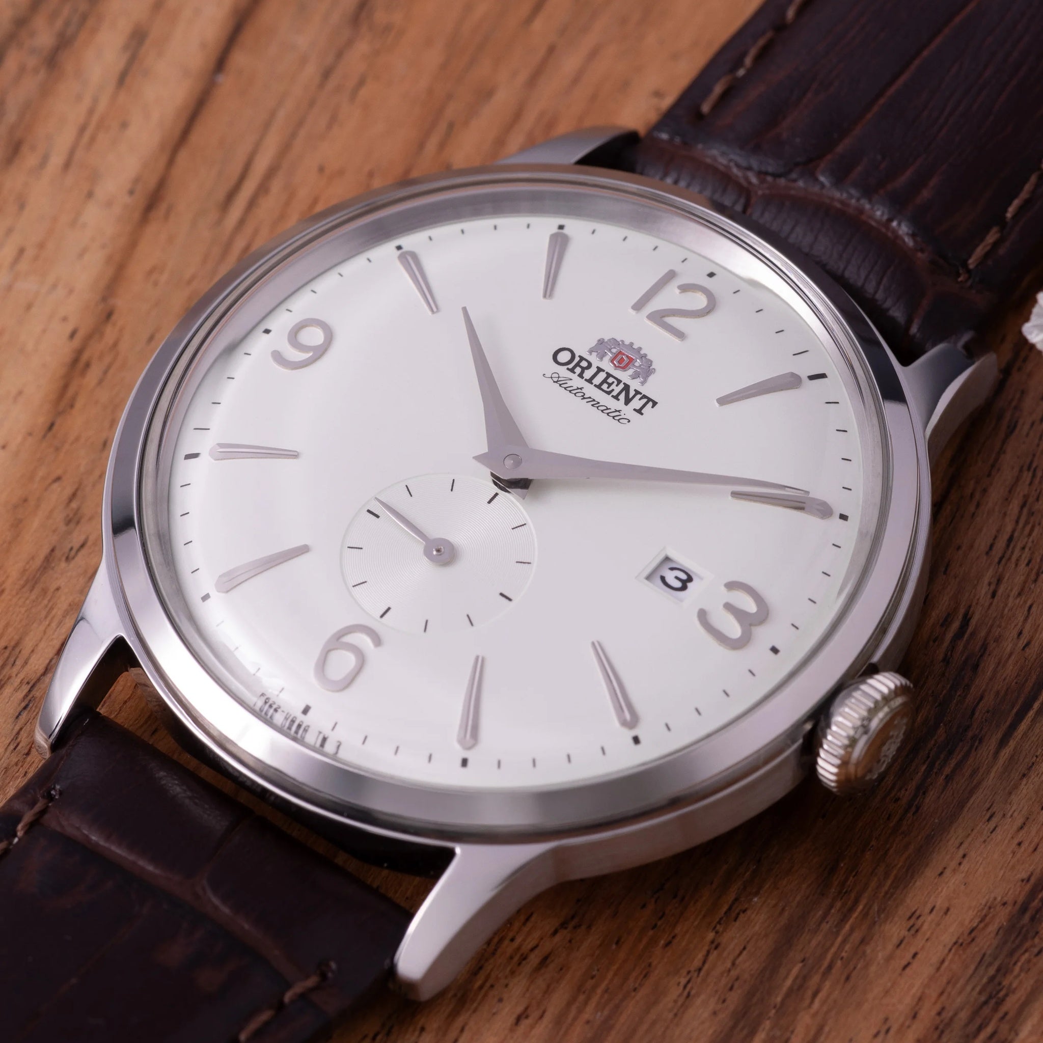 Montre Orient Bambino RA-AP0002S30B Petite seconde Argenté Automatique