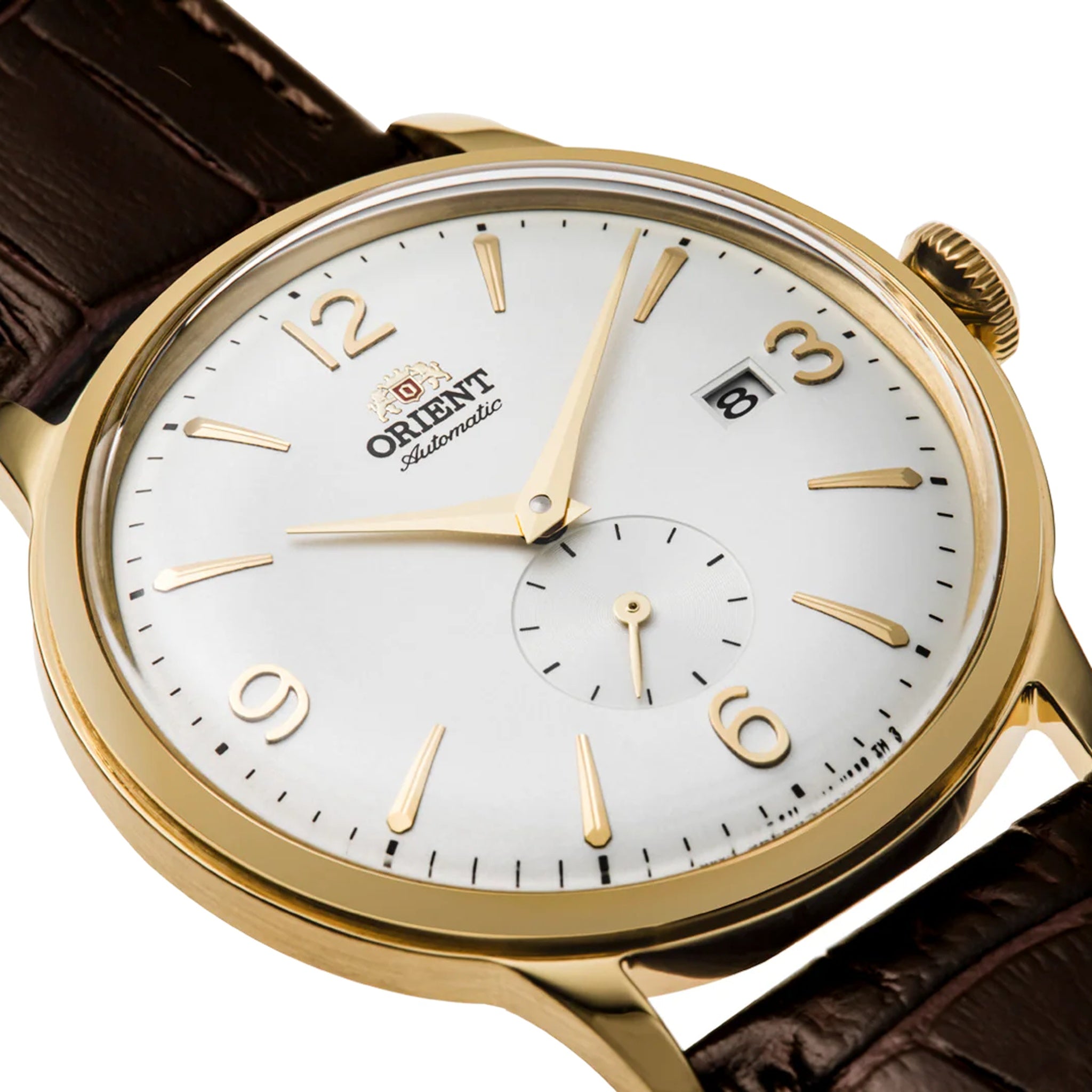 Montre Orient Bambino RA-AP0004S30B Petite seconde Blanc Automatique