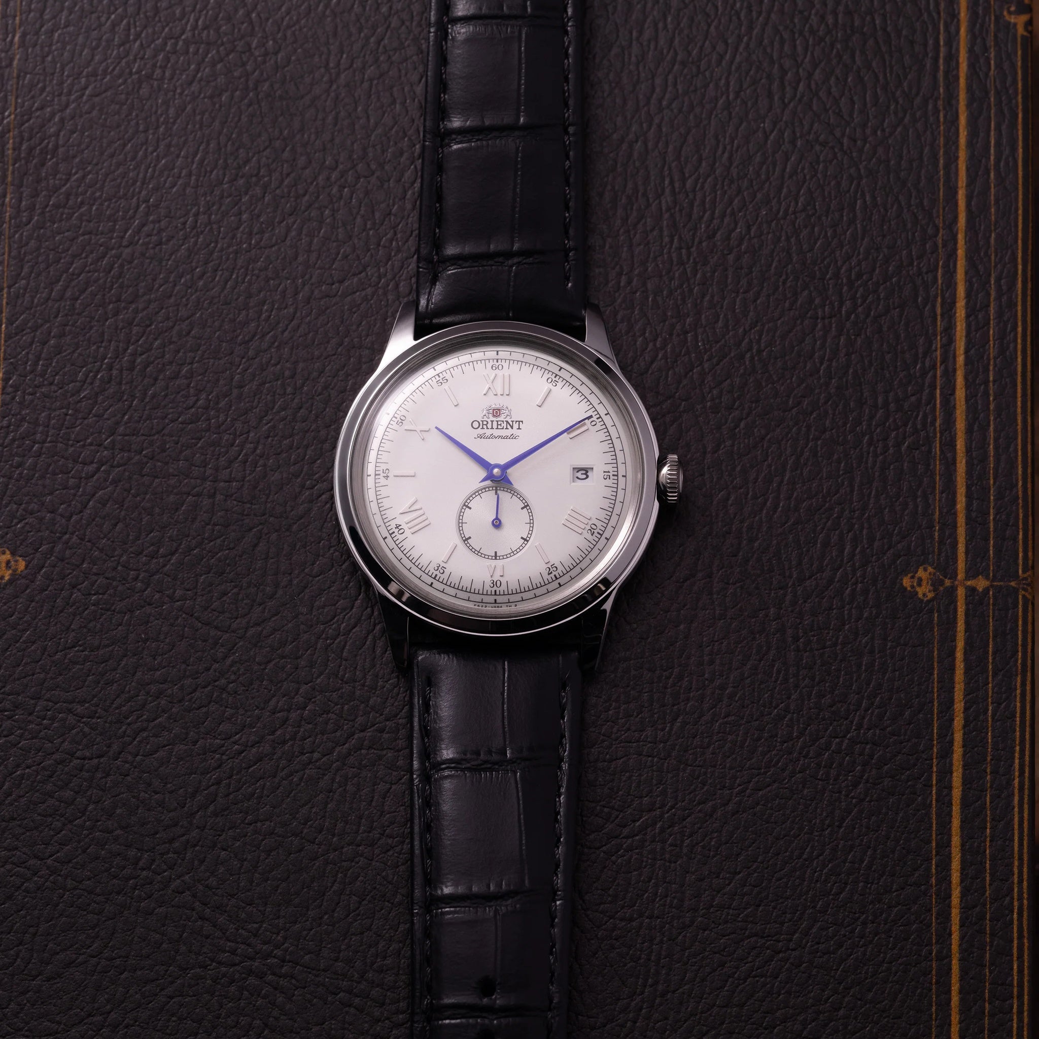 Montre Orient Bambino RA-AP0104S30B Petite seconde Blanc Automatique