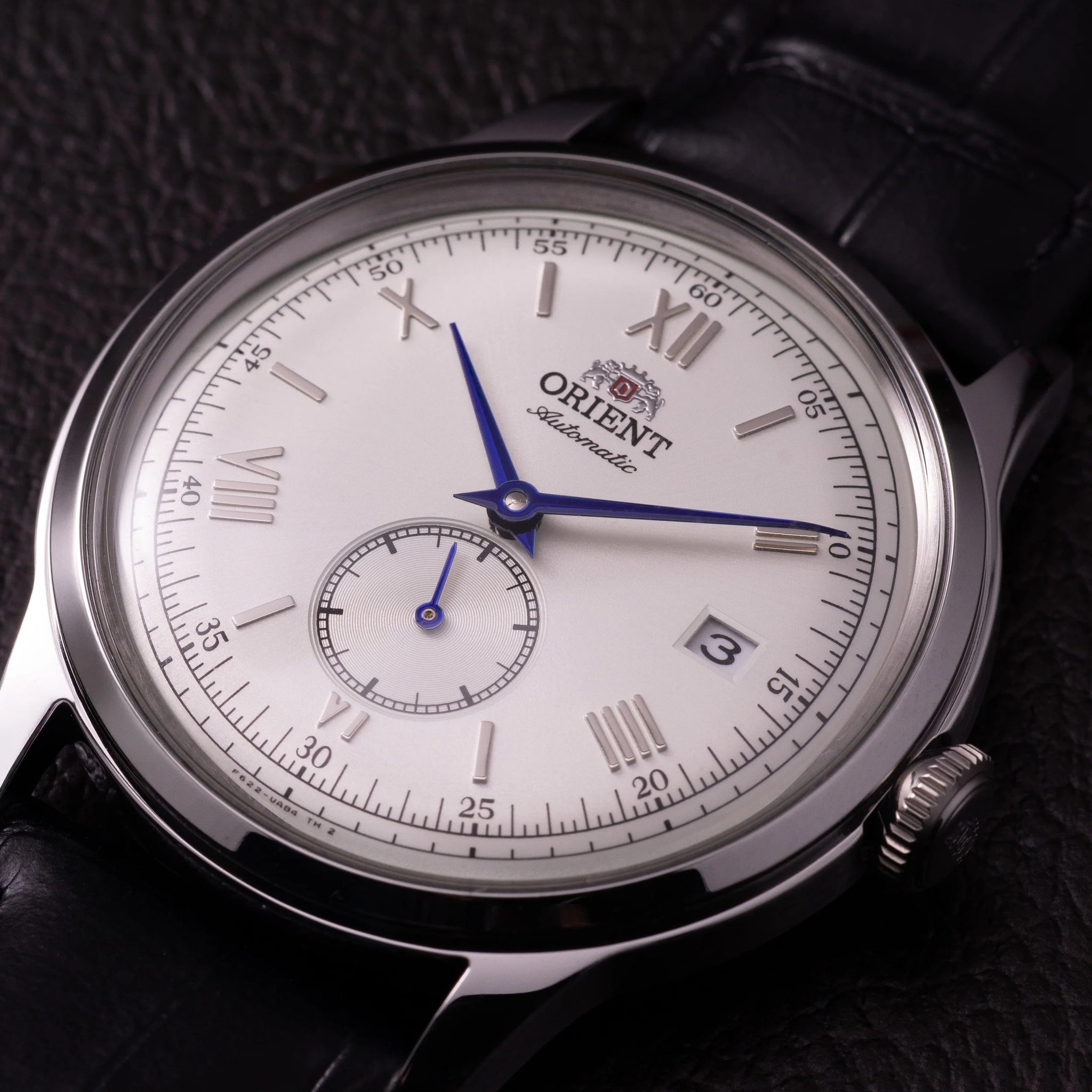 Montre Orient Bambino RA-AP0104S30B Petite seconde Blanc Automatique