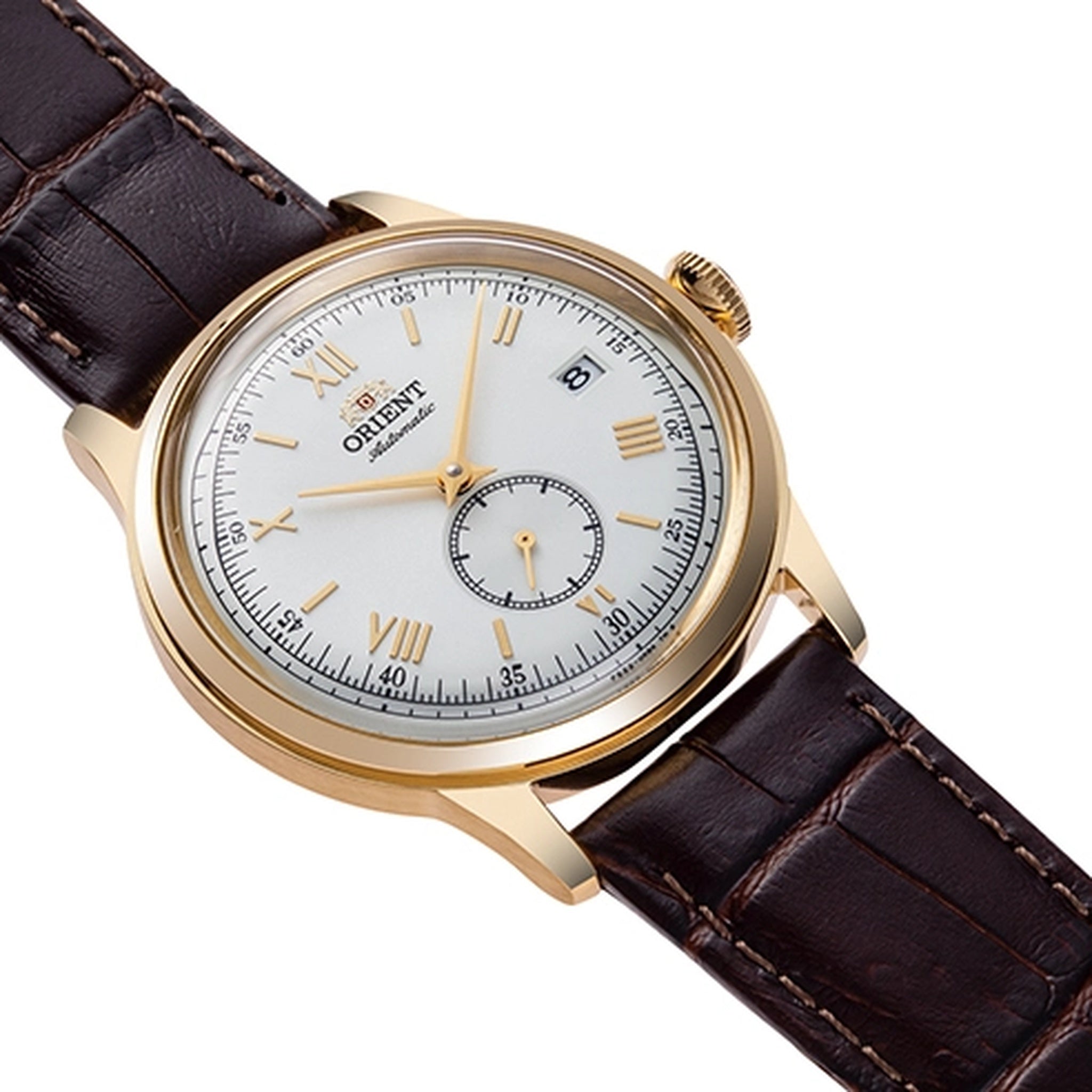 Montre Orient Bambino RA-AP0106S30B Petite seconde Blanc Automatique