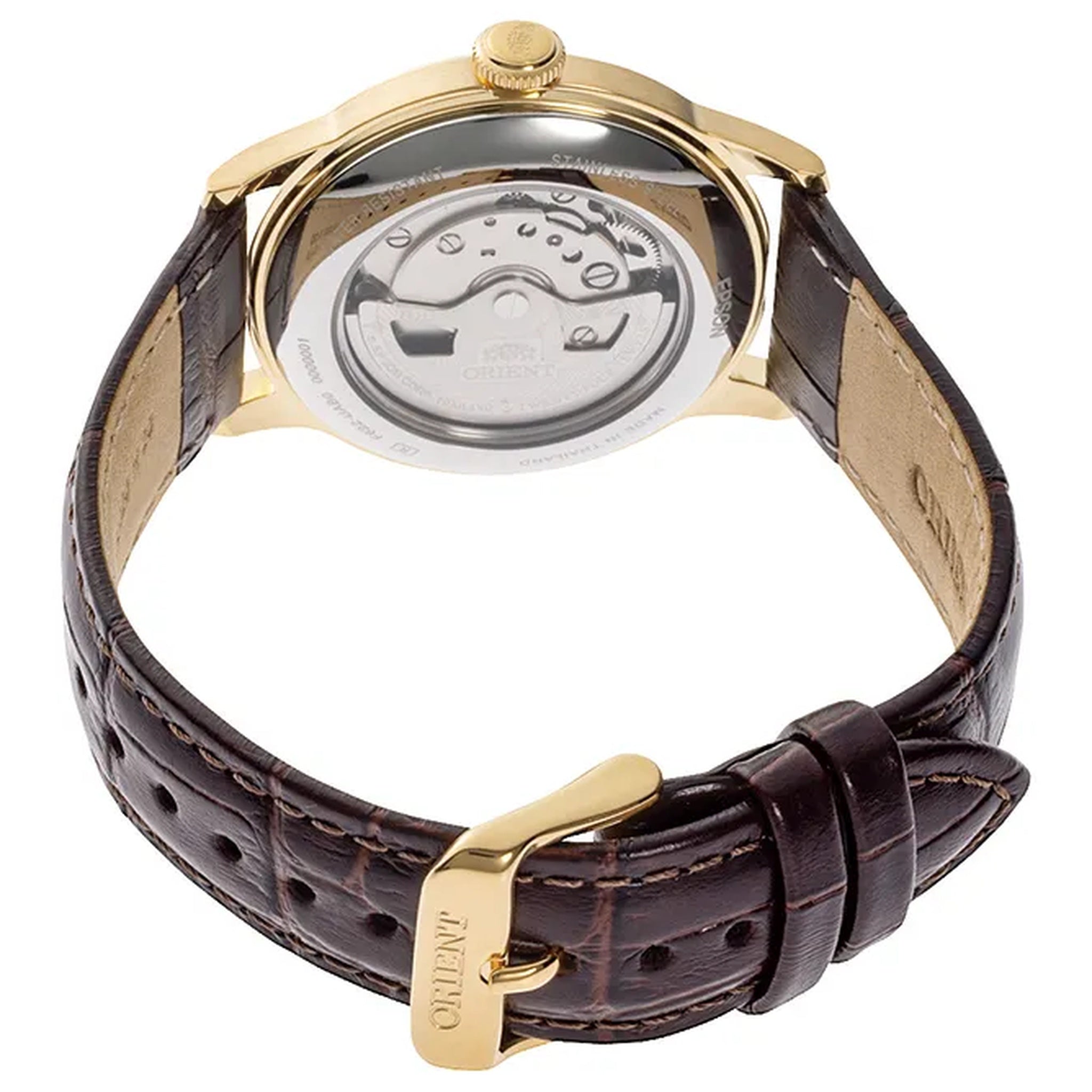 Montre Orient Bambino RA-AP0106S30B Petite seconde Blanc Automatique