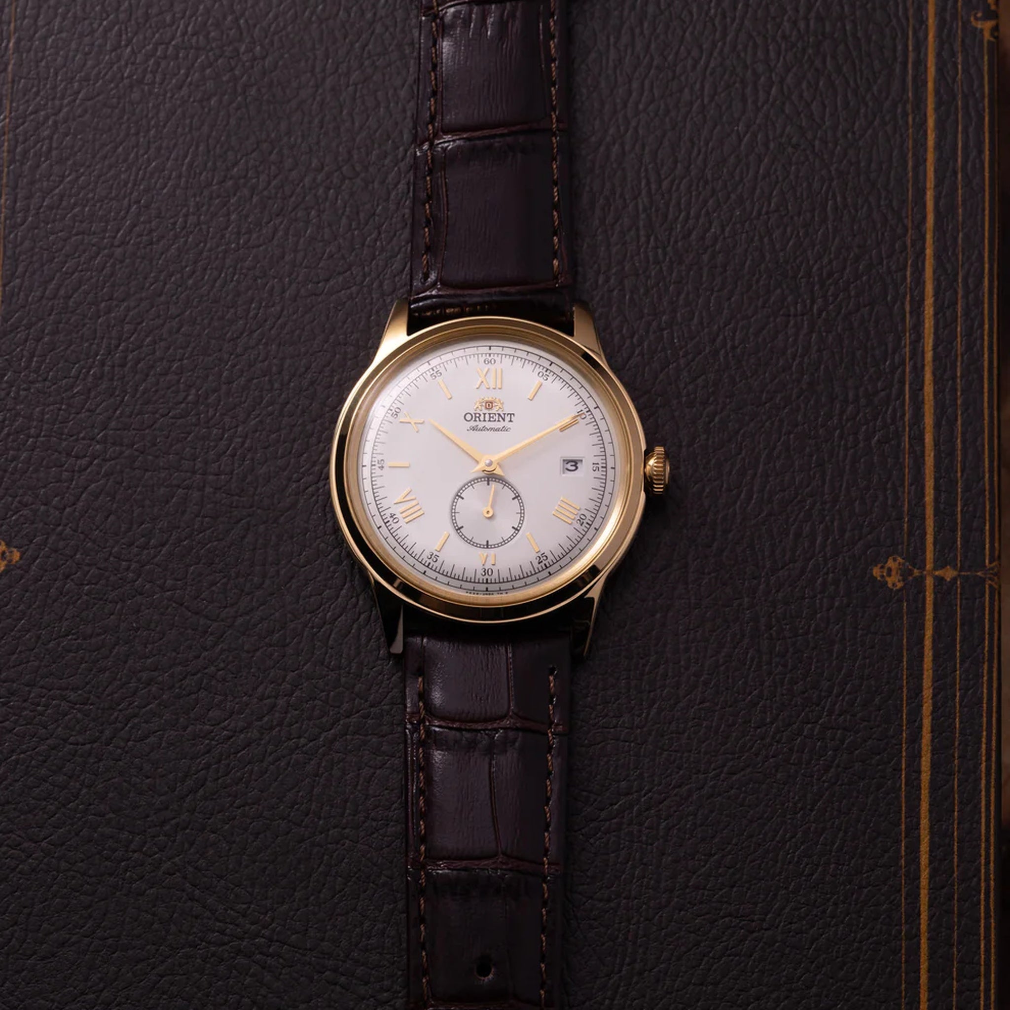 Montre Orient Bambino RA-AP0106S30B Petite seconde Blanc Automatique