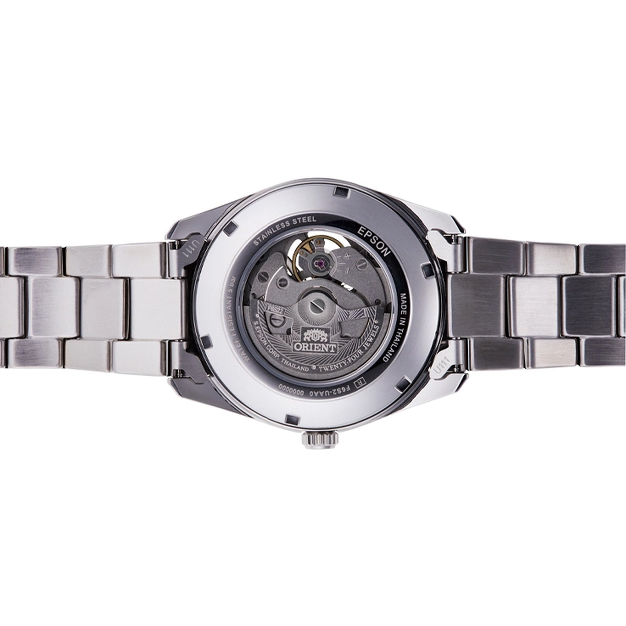 Montre Orient Contemporary RA-AR0002B30B Cœur ouvert Noir Automatique