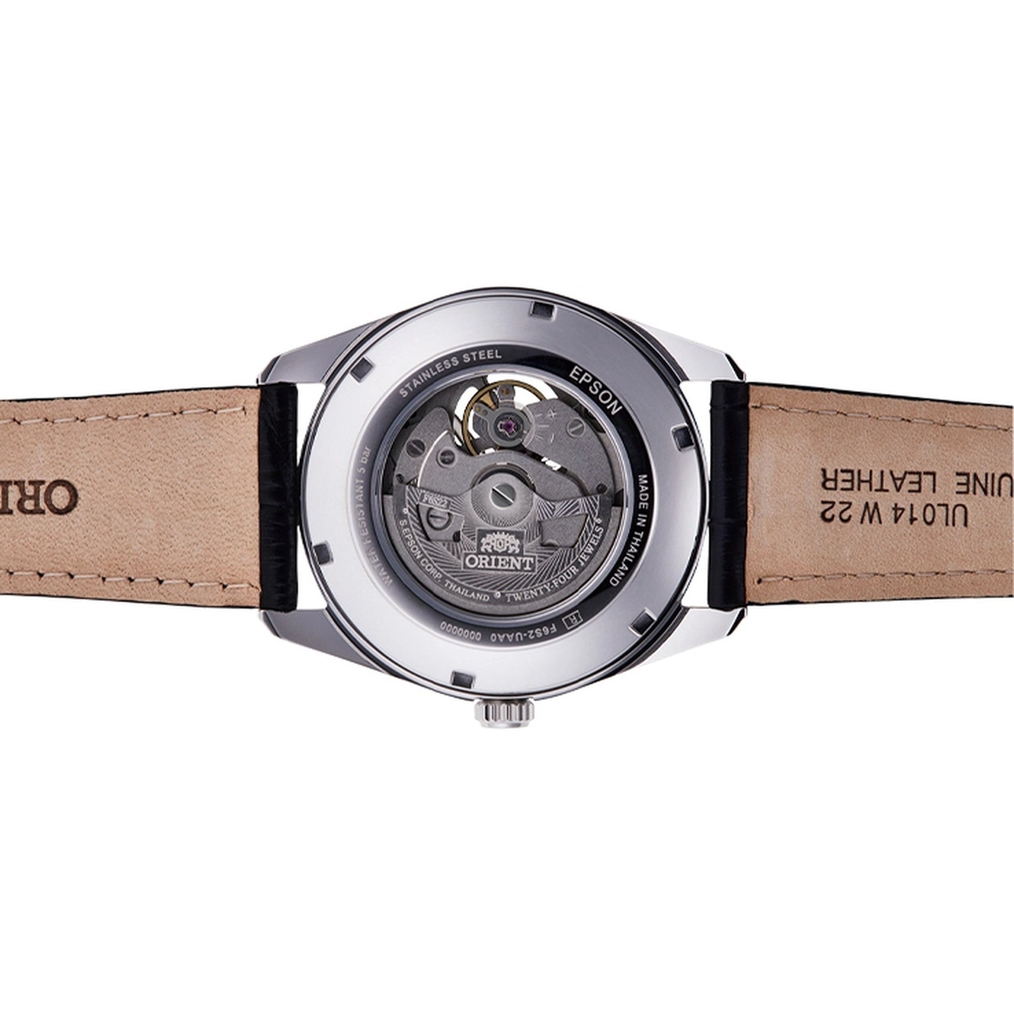 Montre Orient Contemporary RA-AR0004S30B Cœur ouvert Blanc Automatique