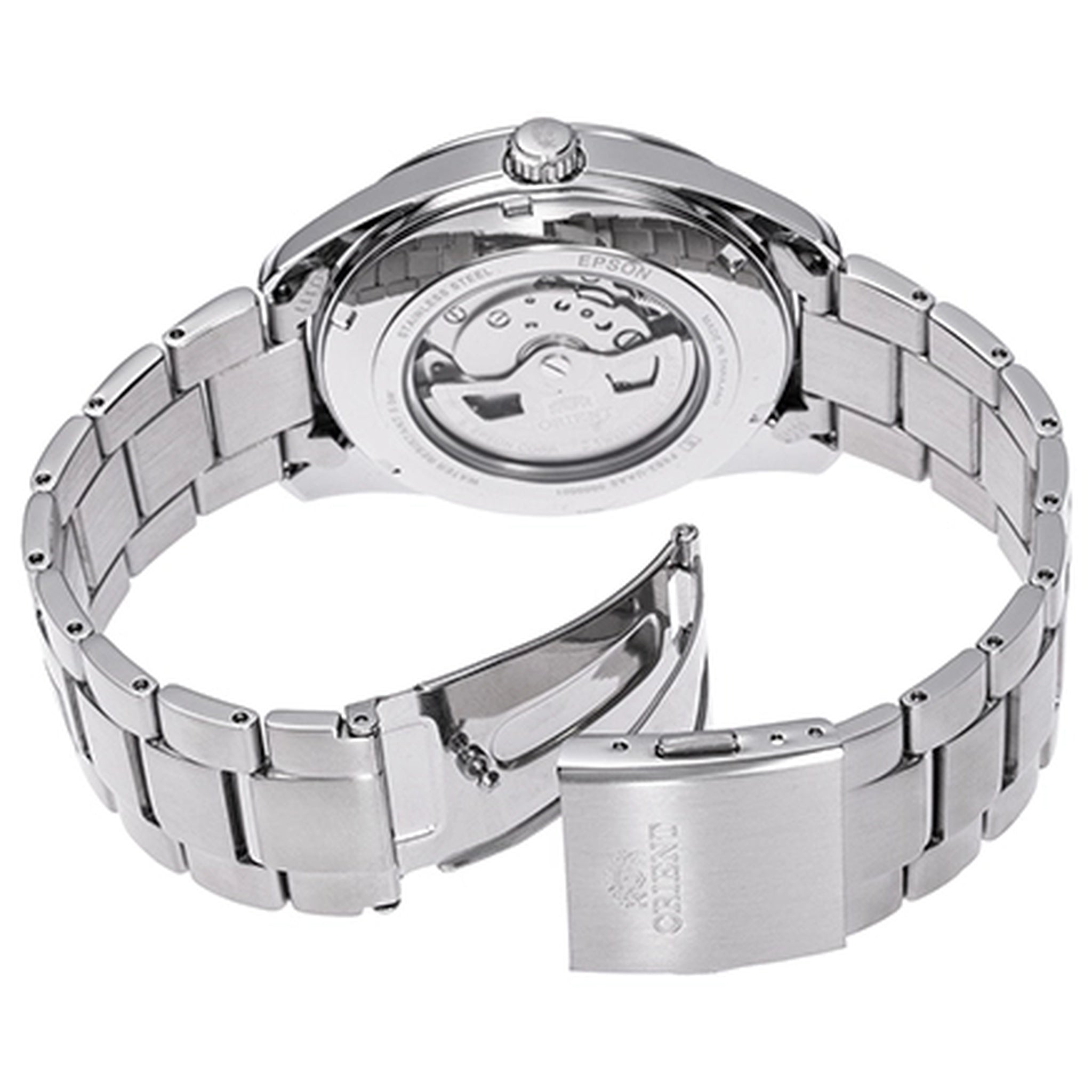 Montre Orient Contemporary RA-AR0008E30B Cœur ouvert Vert Automatique