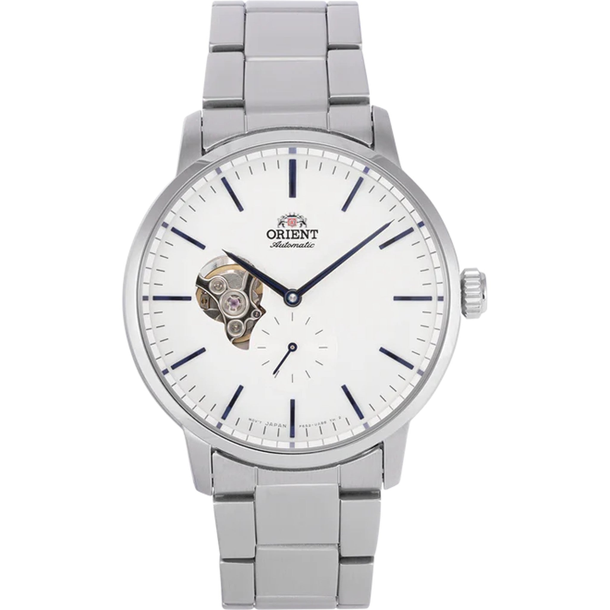 Montre Orient Contemporary RA-AR0102S30B Cœur ouvert Blanc Automatique