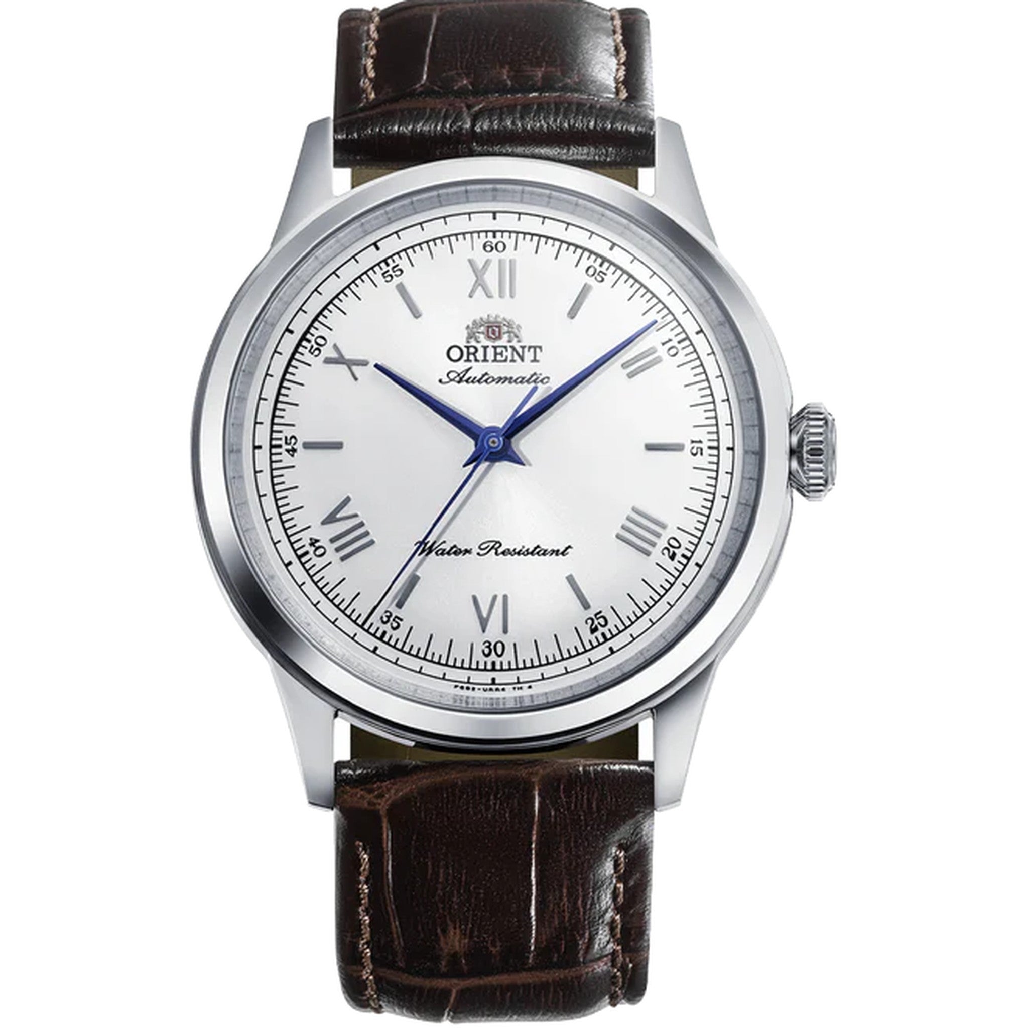 Montre Orient Bambino RA-BB0002S30B 38mm Chiffres Romains Blanc Automatique