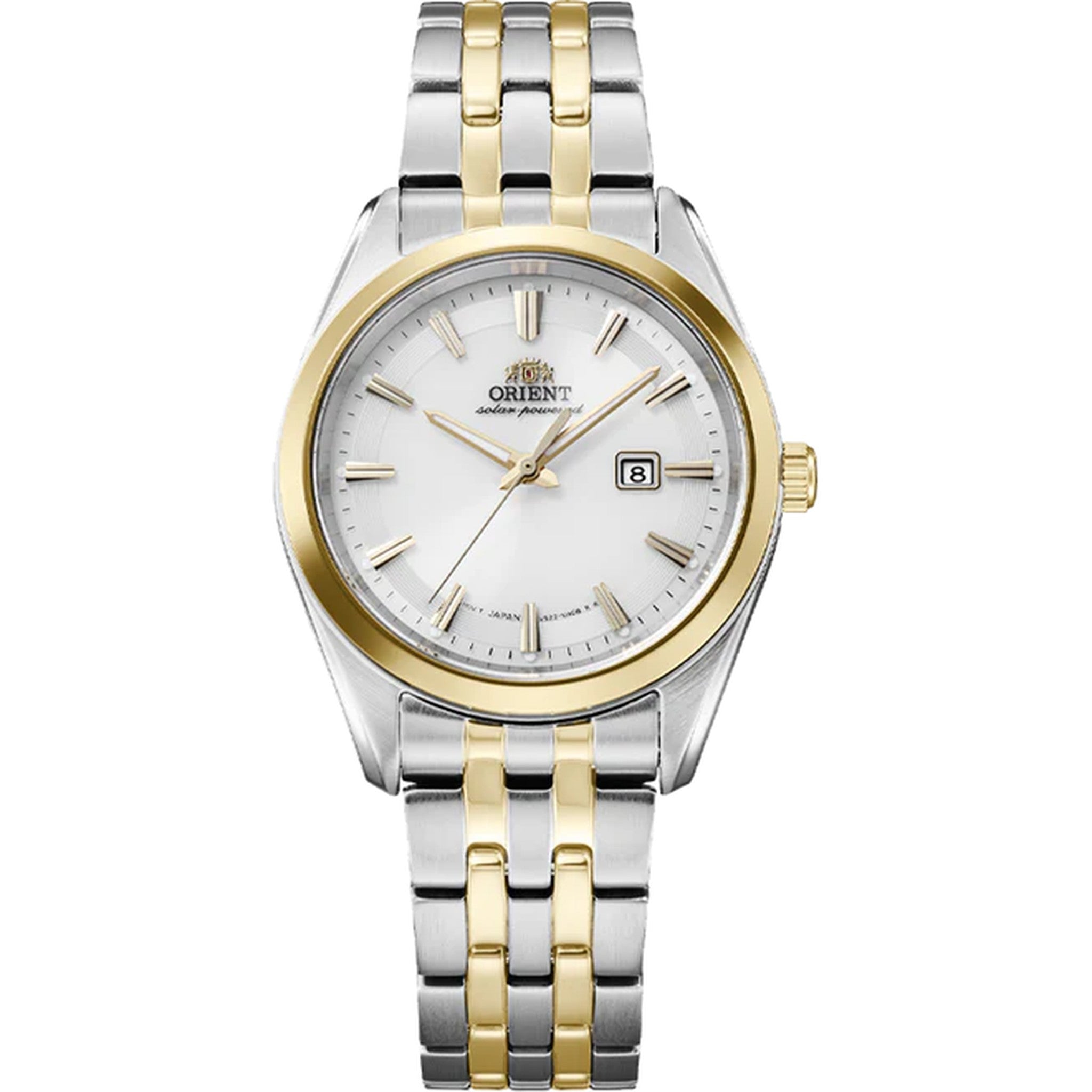 Montre Orient Stretto RA-WG0601S10B Blanc Solaire