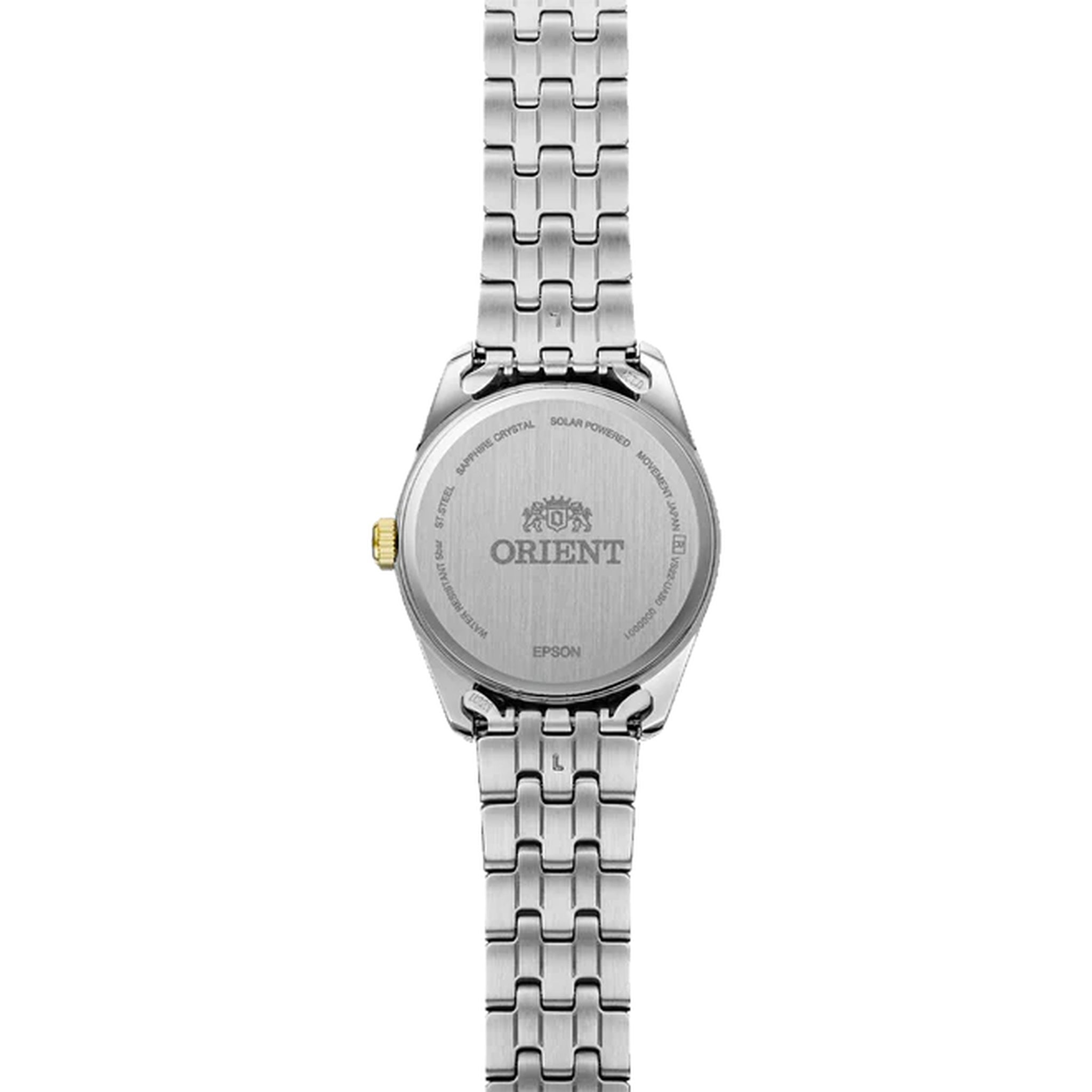 Montre Orient Stretto RA-WG0601S10B Blanc Solaire
