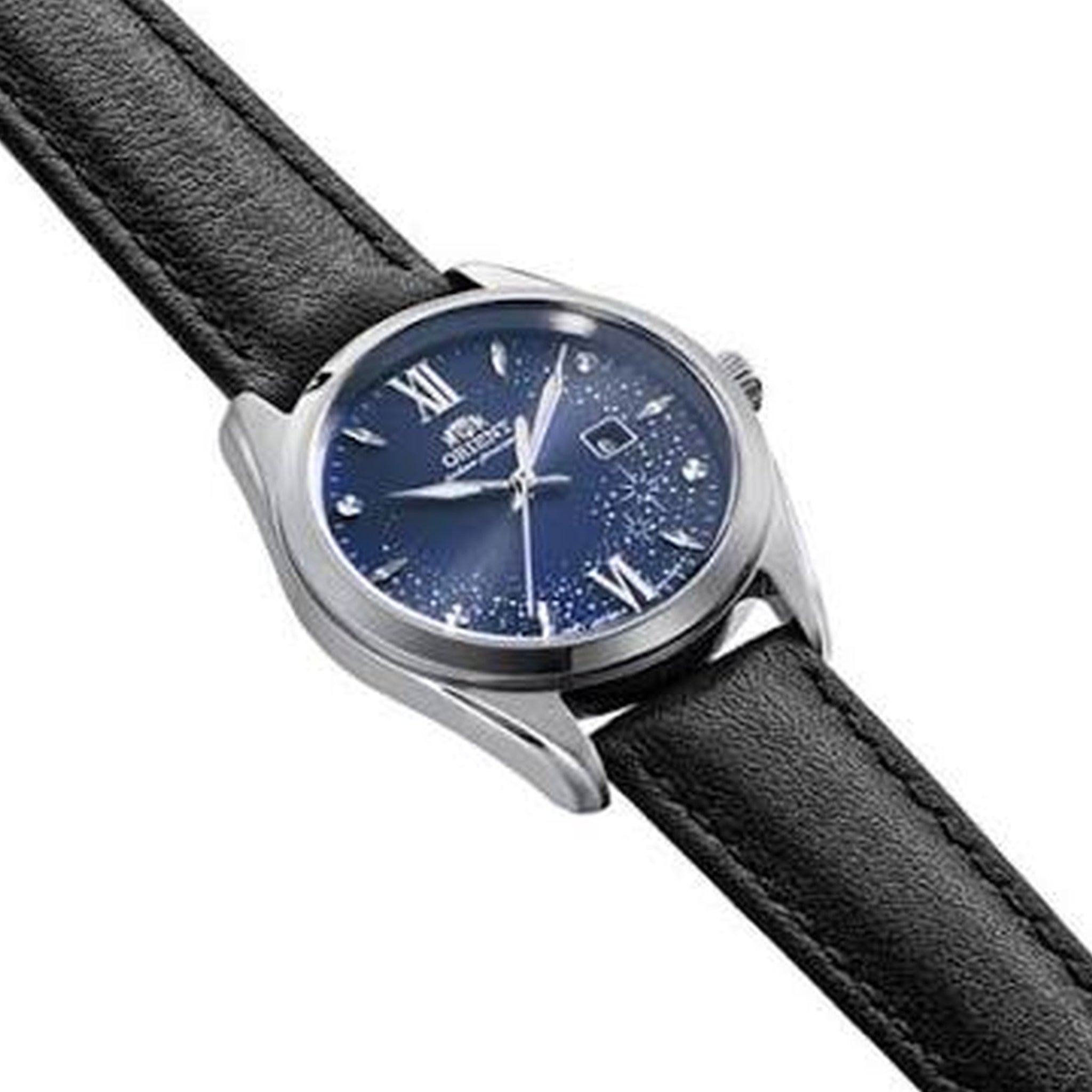 Montre Orient Stretto RA-WG0605L10B Bleu Solaire