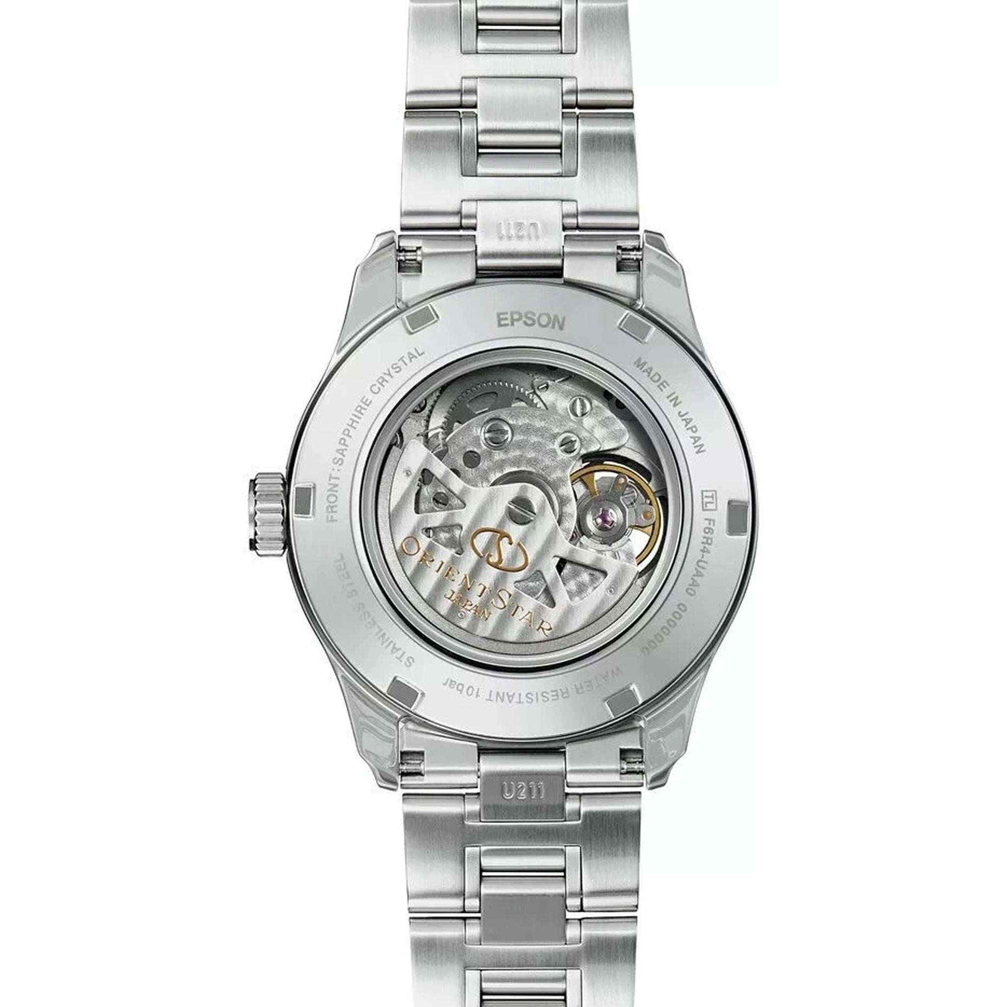 Montre Orient Star Classique RE-AT0003S00B Cœur ouvert Blanc Automatique