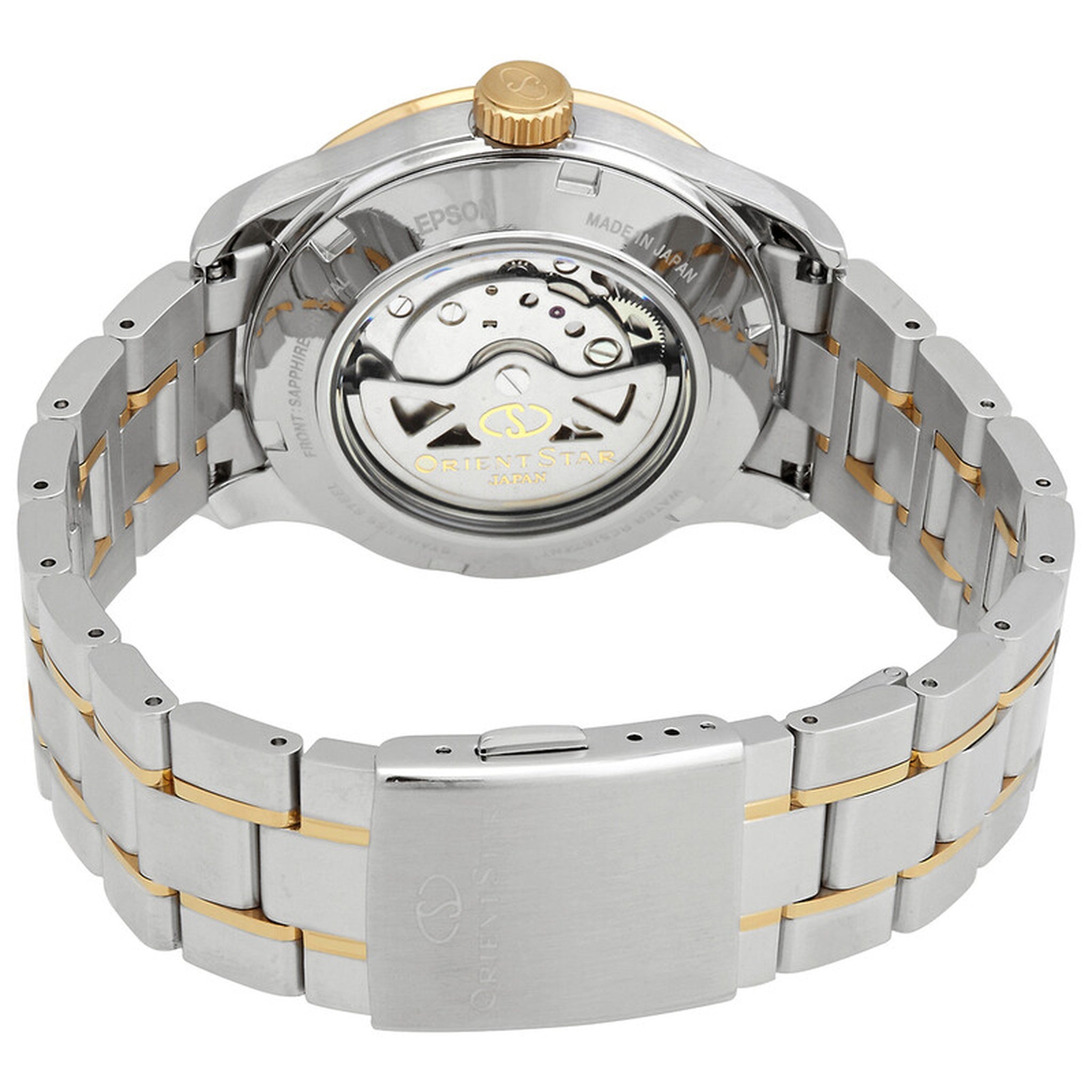 Montre Orient Star Classique RE-AT0004S00B Cœur ouvert Blanc Automatique