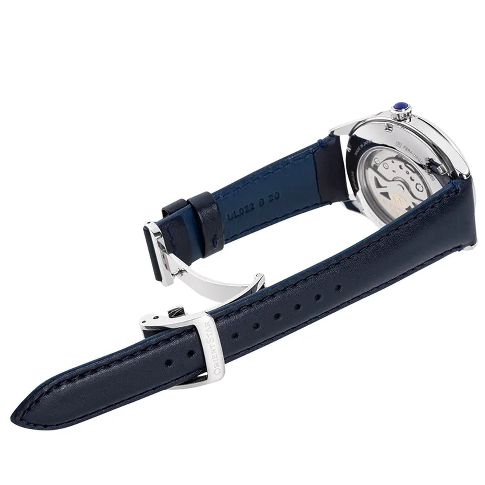 Montre Orient Star Contemporary RE-AT0203L00B Cœur ouvert Bleu Automatique