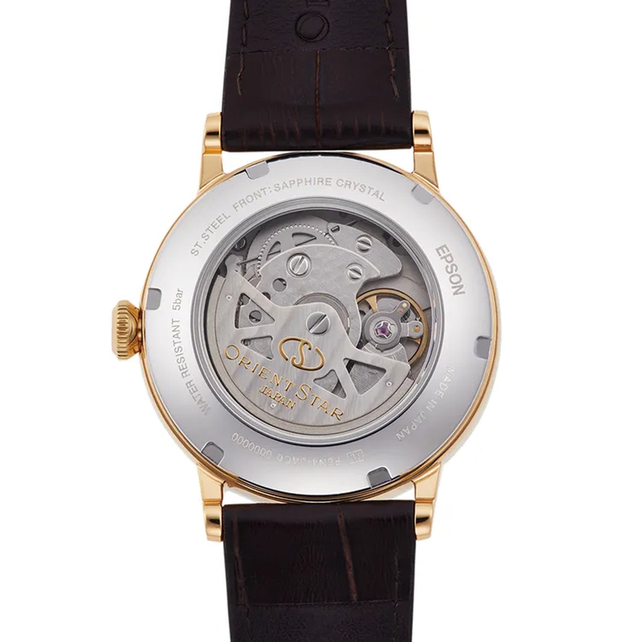 Montre Orient Star Contemporary RE-AU0001S00B Chiffres Romains Blanc Automatique