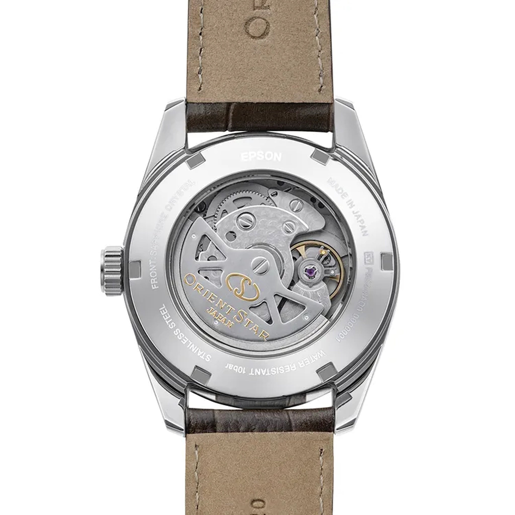Montre Orient Star Contemporary RE-AU0113Y00B Réserve de marche Marron Automatique