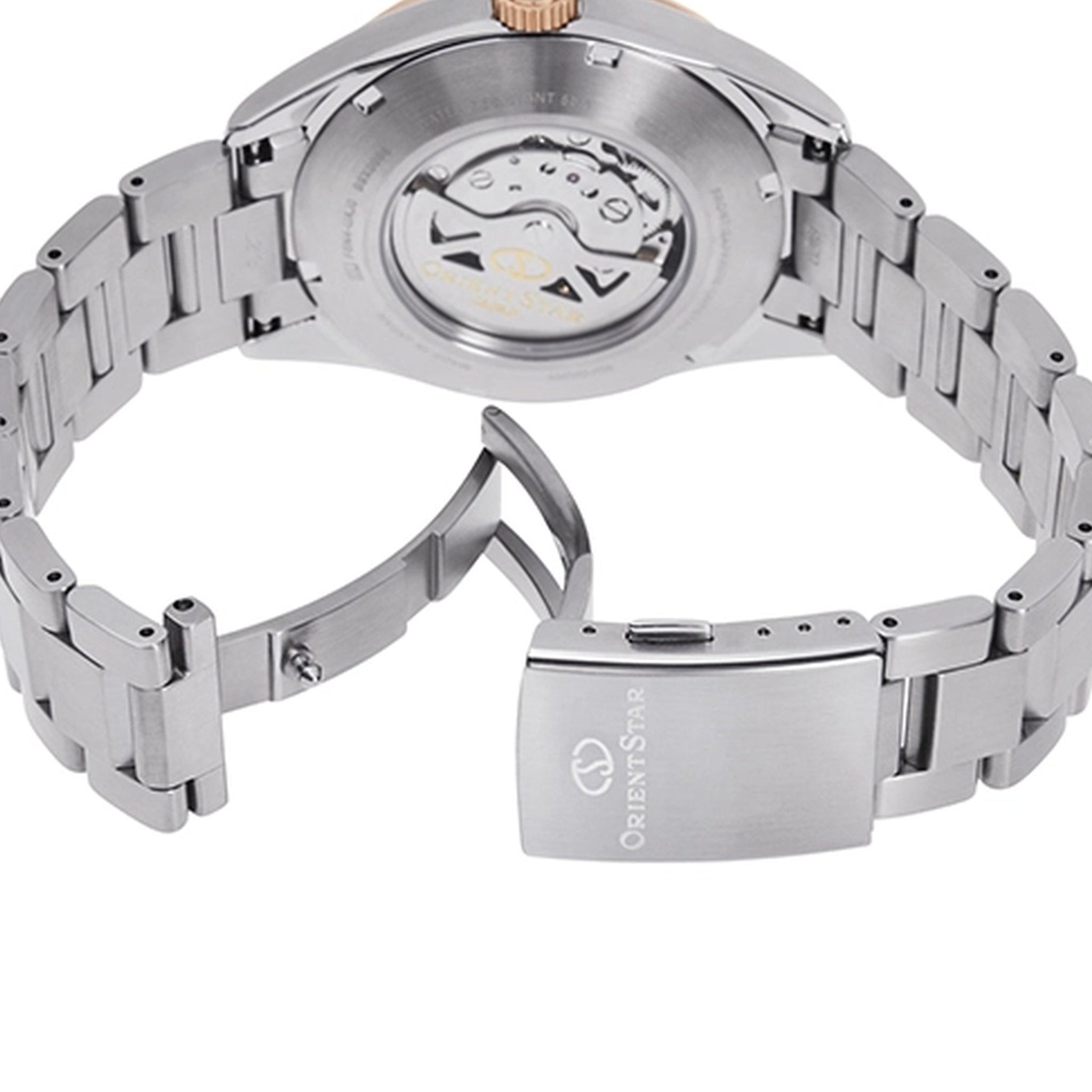 Montre Orient Star Contemporary RE-AU0401S00B Réserve de marche Blanc Automatique