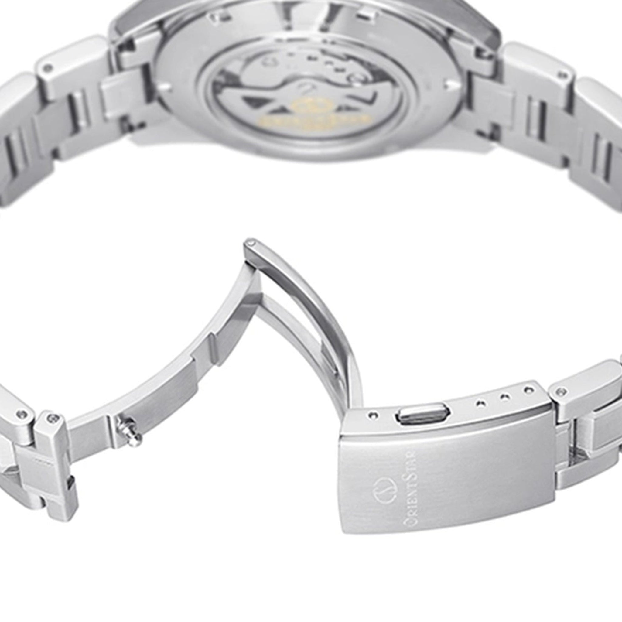 Montre Orient Star Contemporary RE-AV0003L00B Cœur ouvert Bleu Automatique