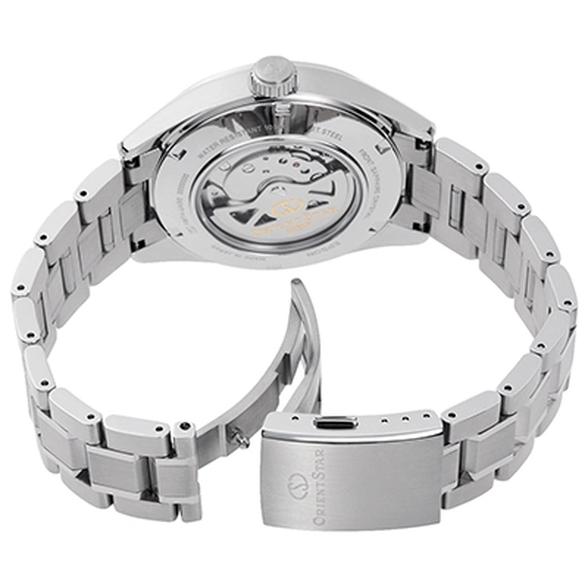 Montre Orient Star Contemporary RE-AV0113S00B Cœur ouvert Blanc Automatique