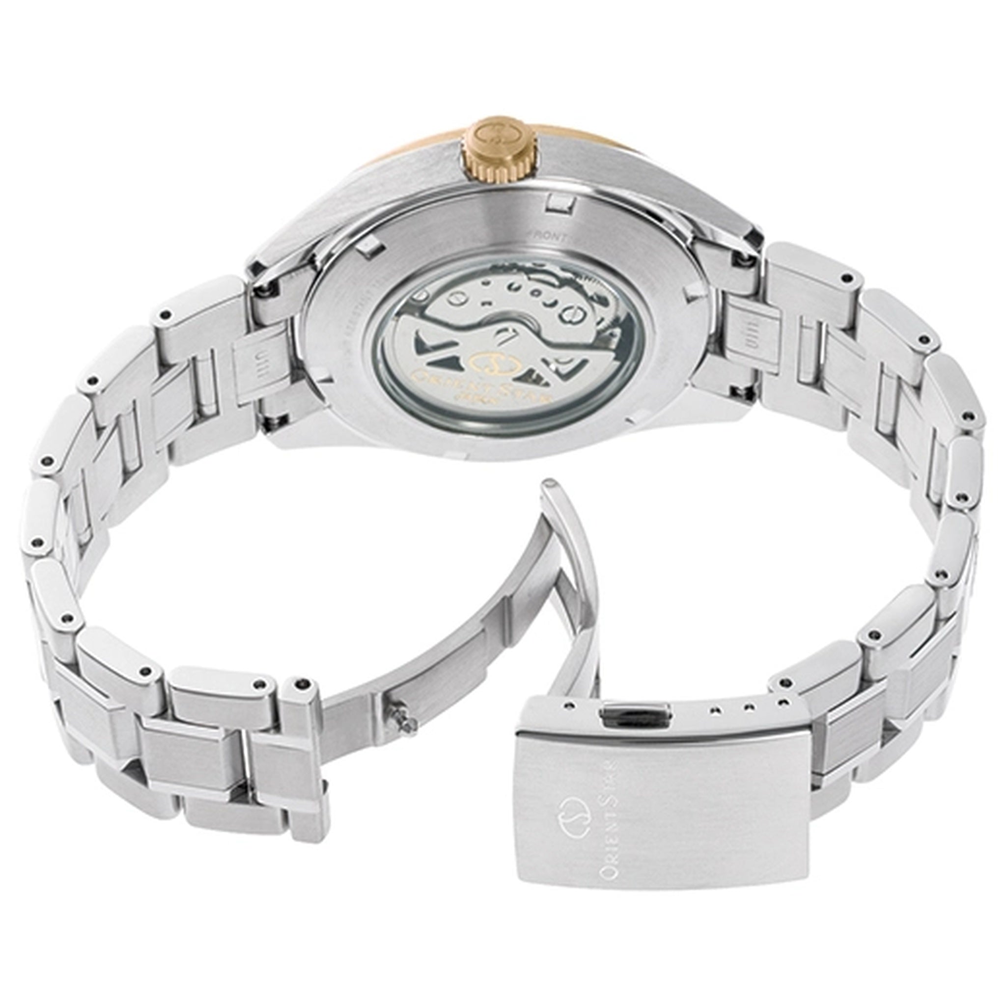 Montre Orient Star Contemporary RE-AV0124G00B Cœur ouvert Argenté Automatique