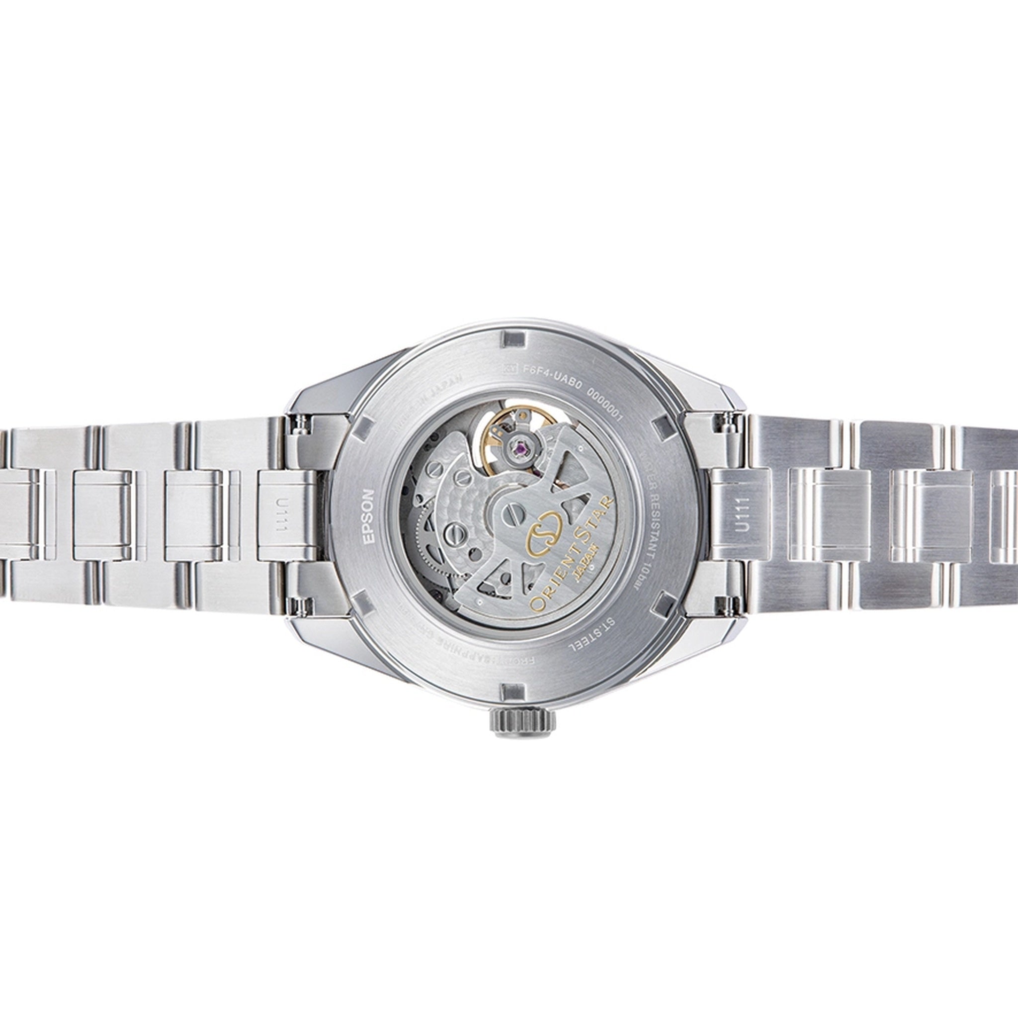 Montre Orient Star Contemporary RE-AV0125S00B Cœur ouvert Argenté Automatique