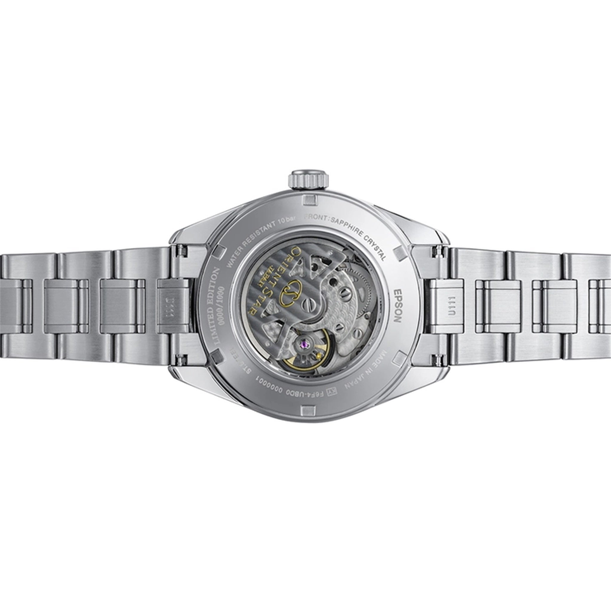 Montre Orient Star Contemporary RE-AV0132L00B Cœur Ouvert Bleu Automatique