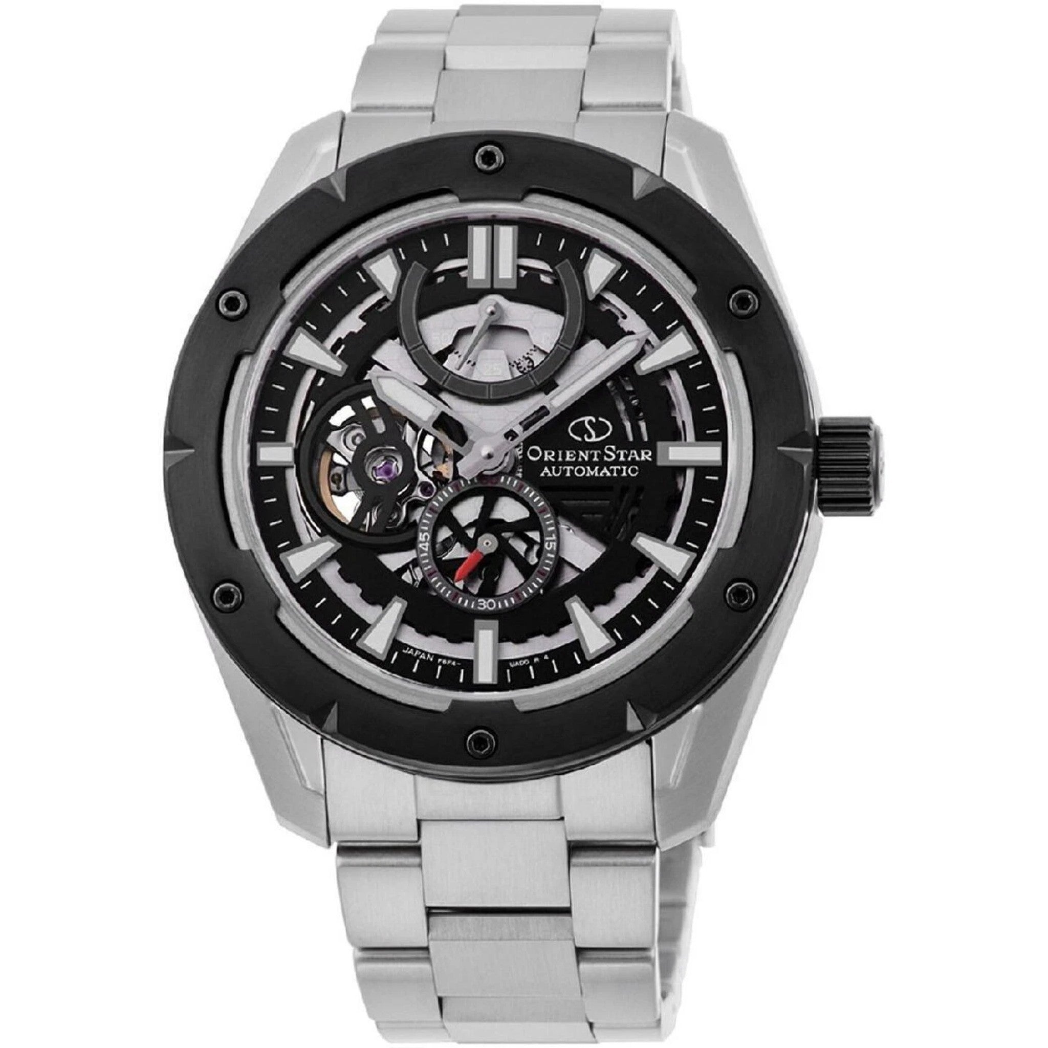 Montre Orient Star Contemporary RE-AV0A01B00B Cœur Ouvert Noir Automatique