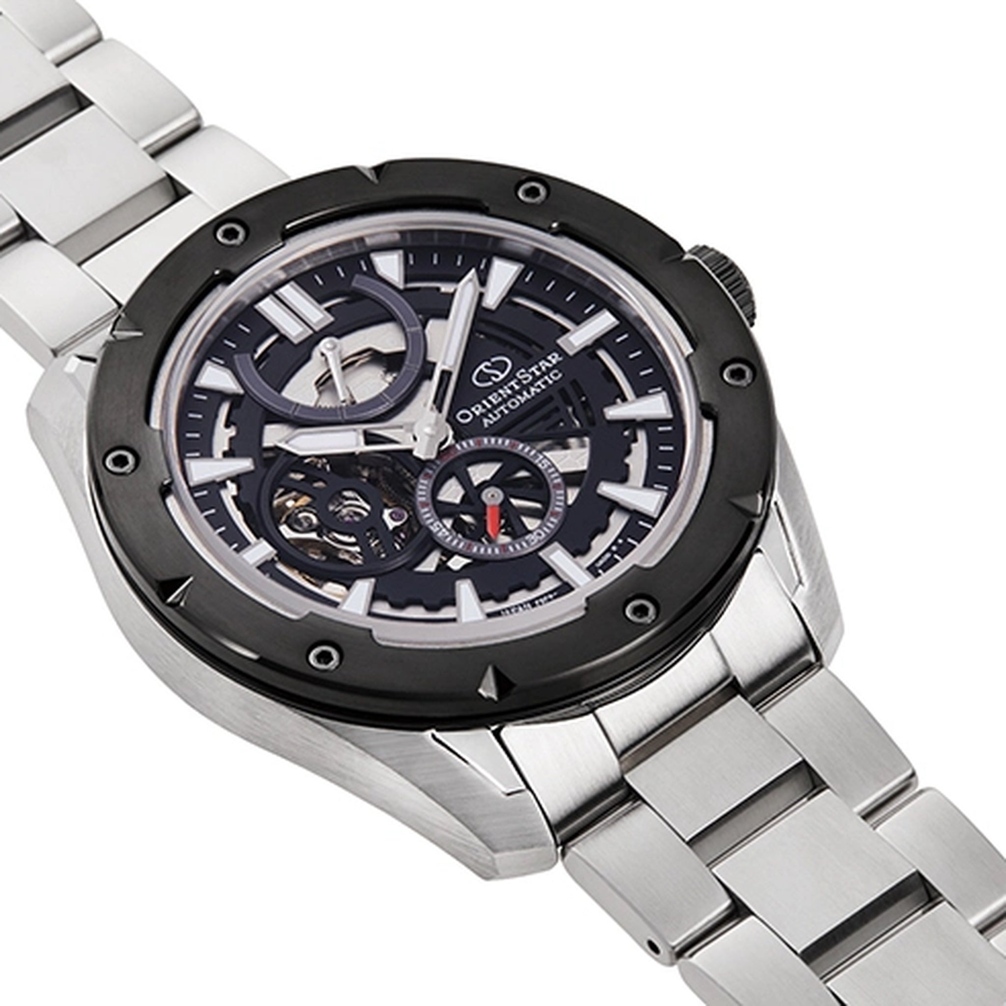 Montre Orient Star Contemporary RE-AV0A01B00B Cœur Ouvert Noir Automatique