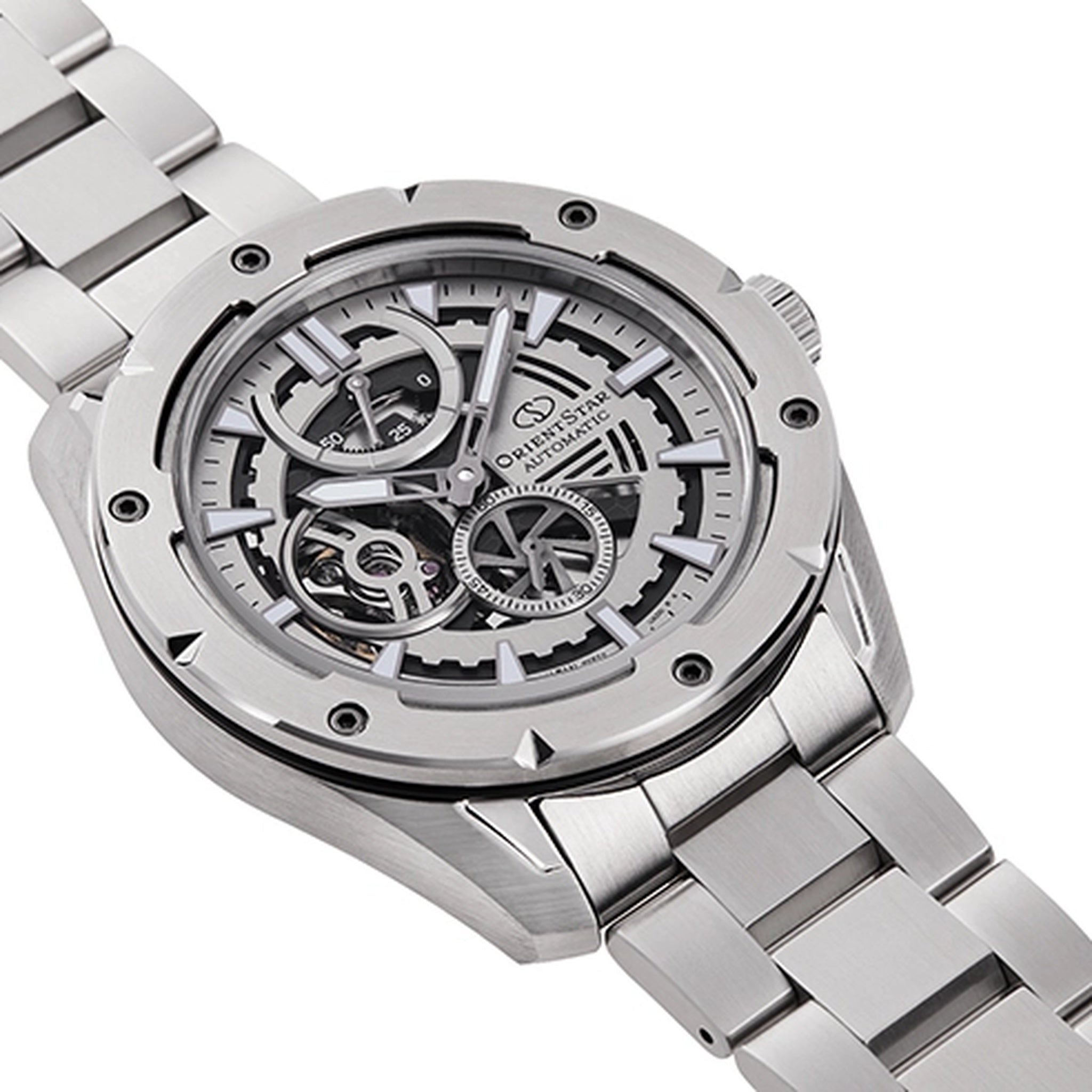 Montre Orient Star Contemporary RE-AV0A02S00B Cœur Ouvert Argenté Automatique