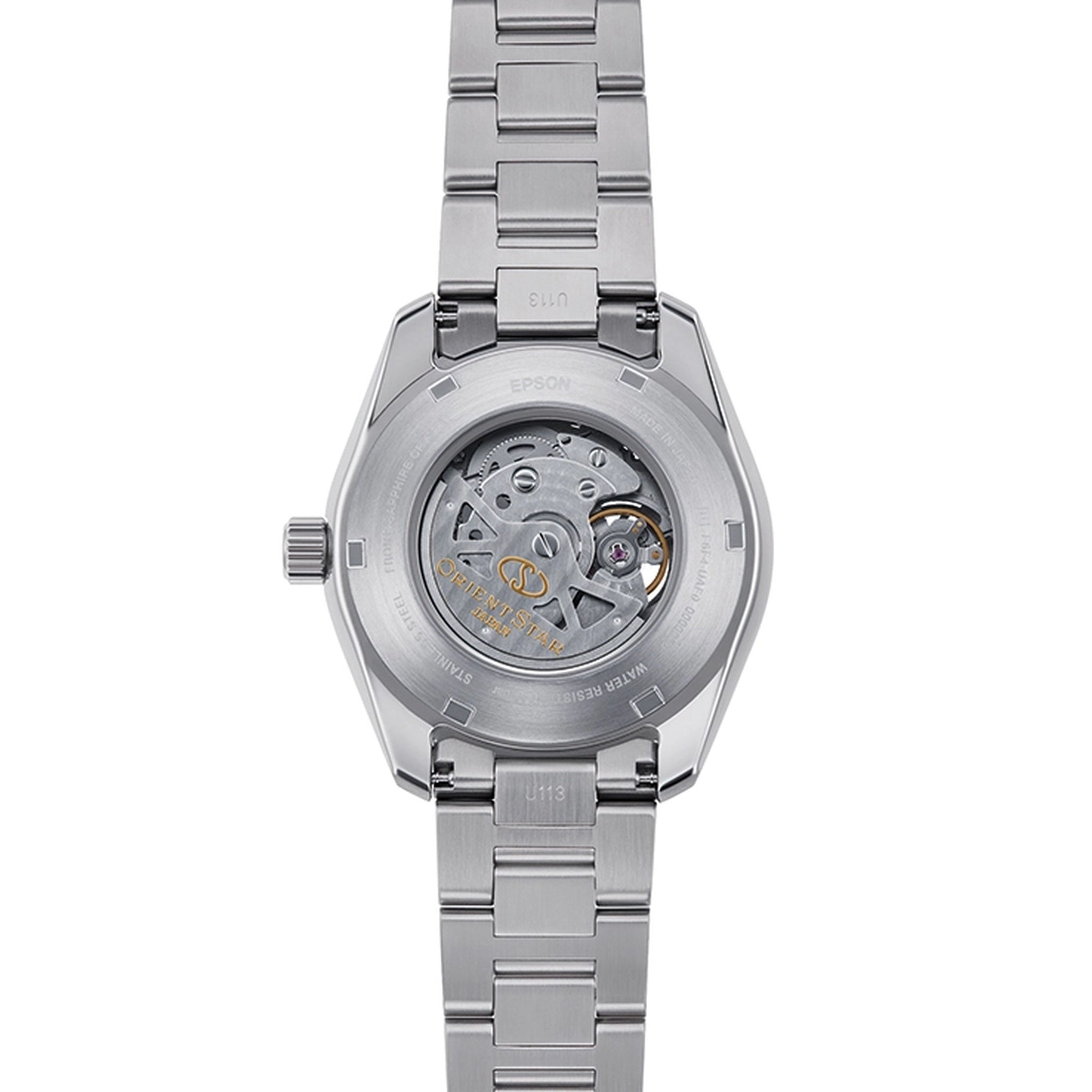 Montre Orient Star Contemporary RE-AV0A02S00B Cœur Ouvert Argenté Automatique