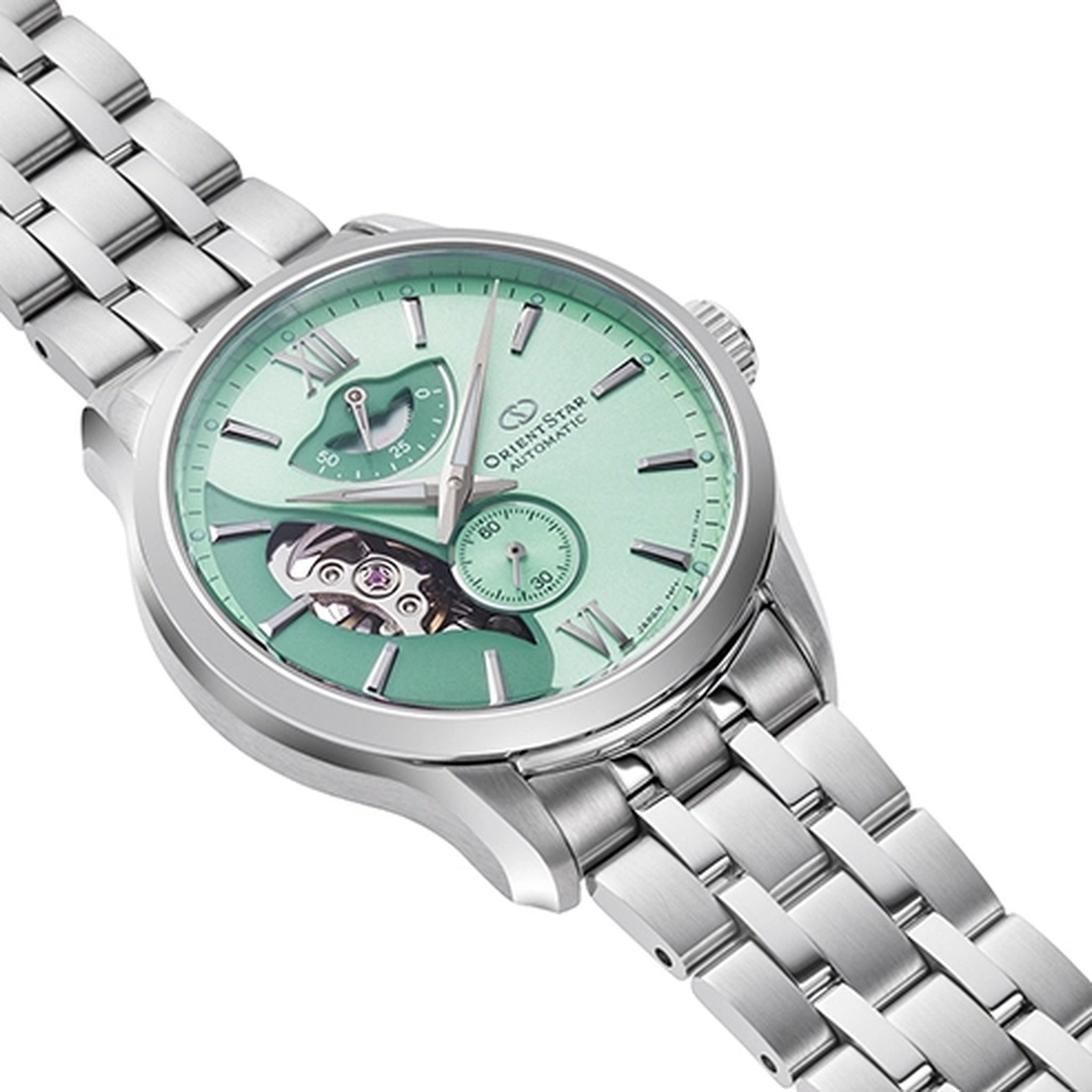 Montre Orient Star Contemporary RE-AV0B11E00B Cœur Ouvert Limited Edition Vert Automatique