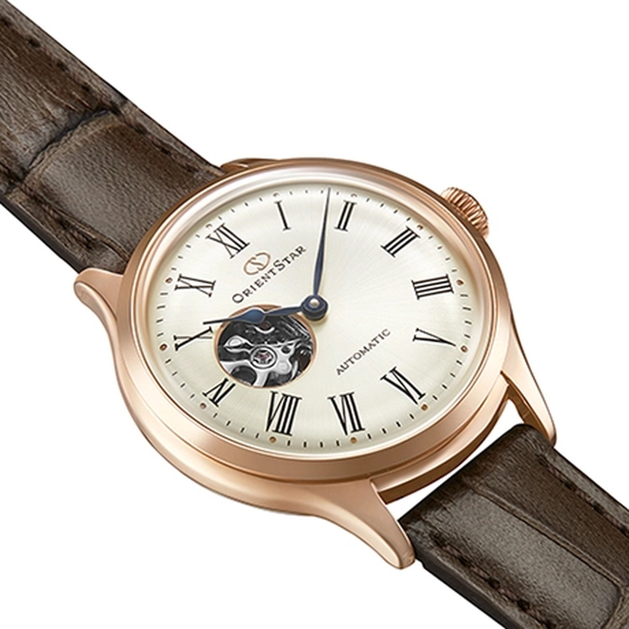 Montre Orient Star Contemporary RE-ND0003S00B Cœur Ouvert Blanc Automatique