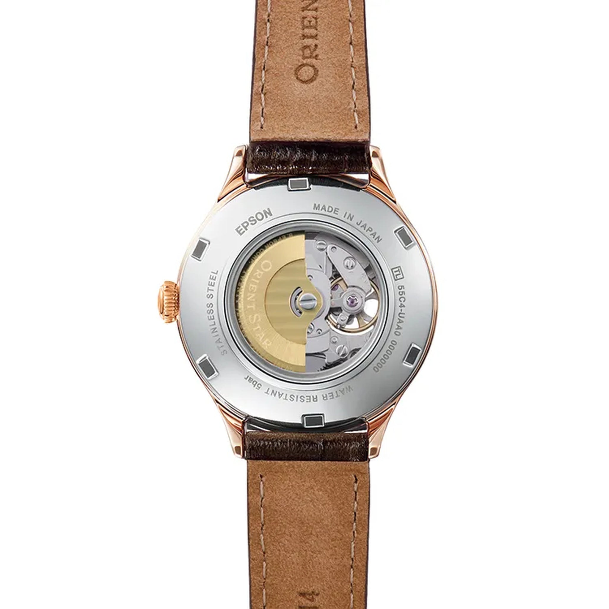 Montre Orient Star Contemporary RE-ND0003S00B Cœur Ouvert Blanc Automatique