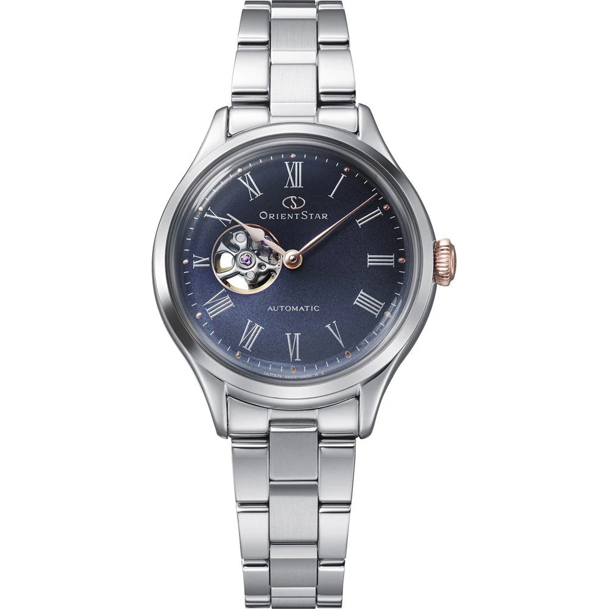 Montre Orient Star Contemporary RE-ND0022L00B Cœur Ouvert Keshiki Collection Bleu Automatique