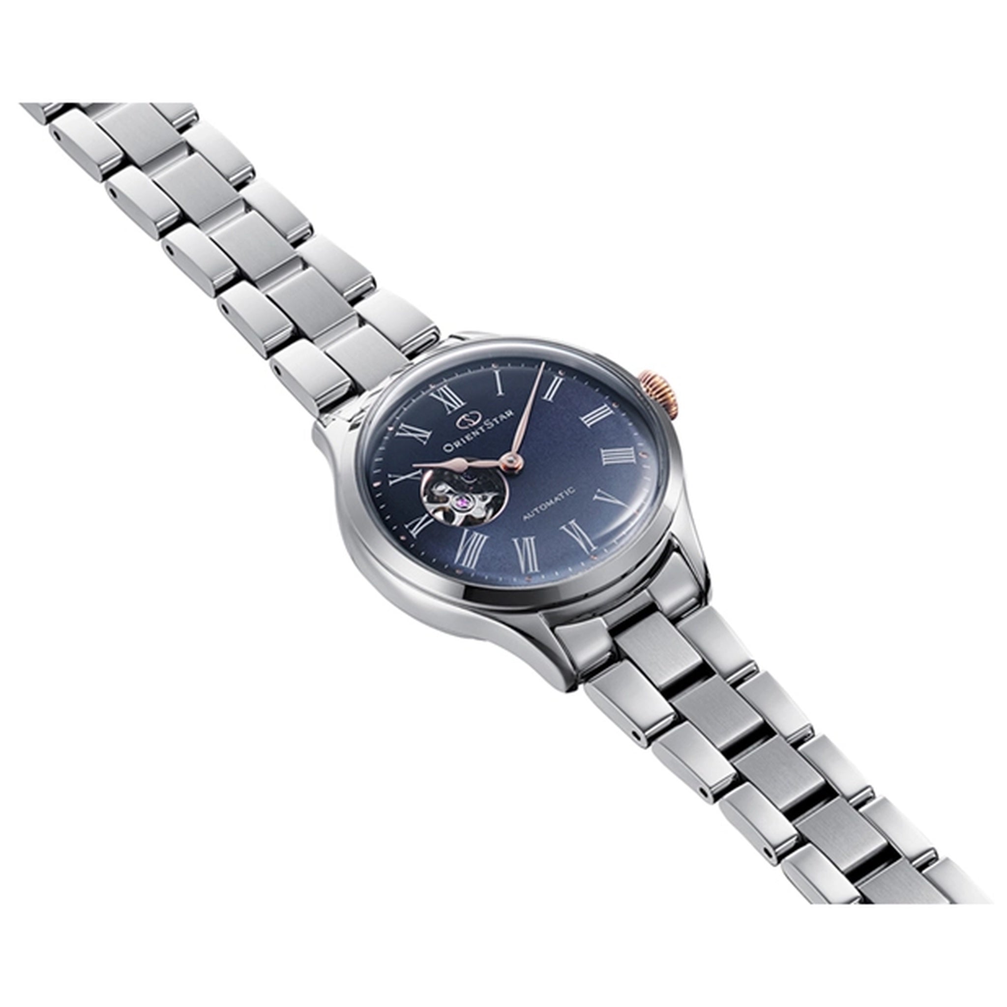 Montre Orient Star Contemporary RE-ND0022L00B Cœur Ouvert Keshiki Collection Bleu Automatique