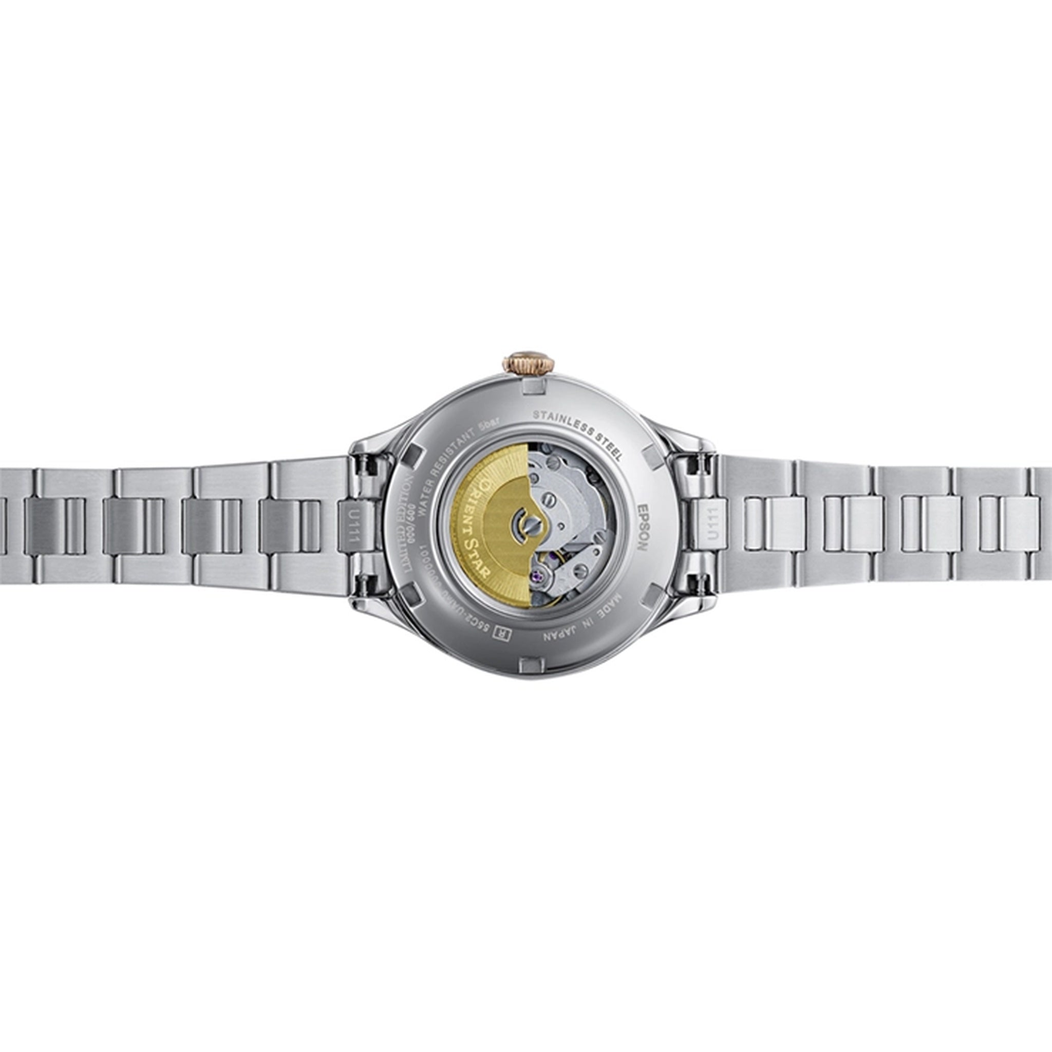 Montre Orient Star Contemporary RE-ND0022L00B Cœur Ouvert Keshiki Collection Bleu Automatique