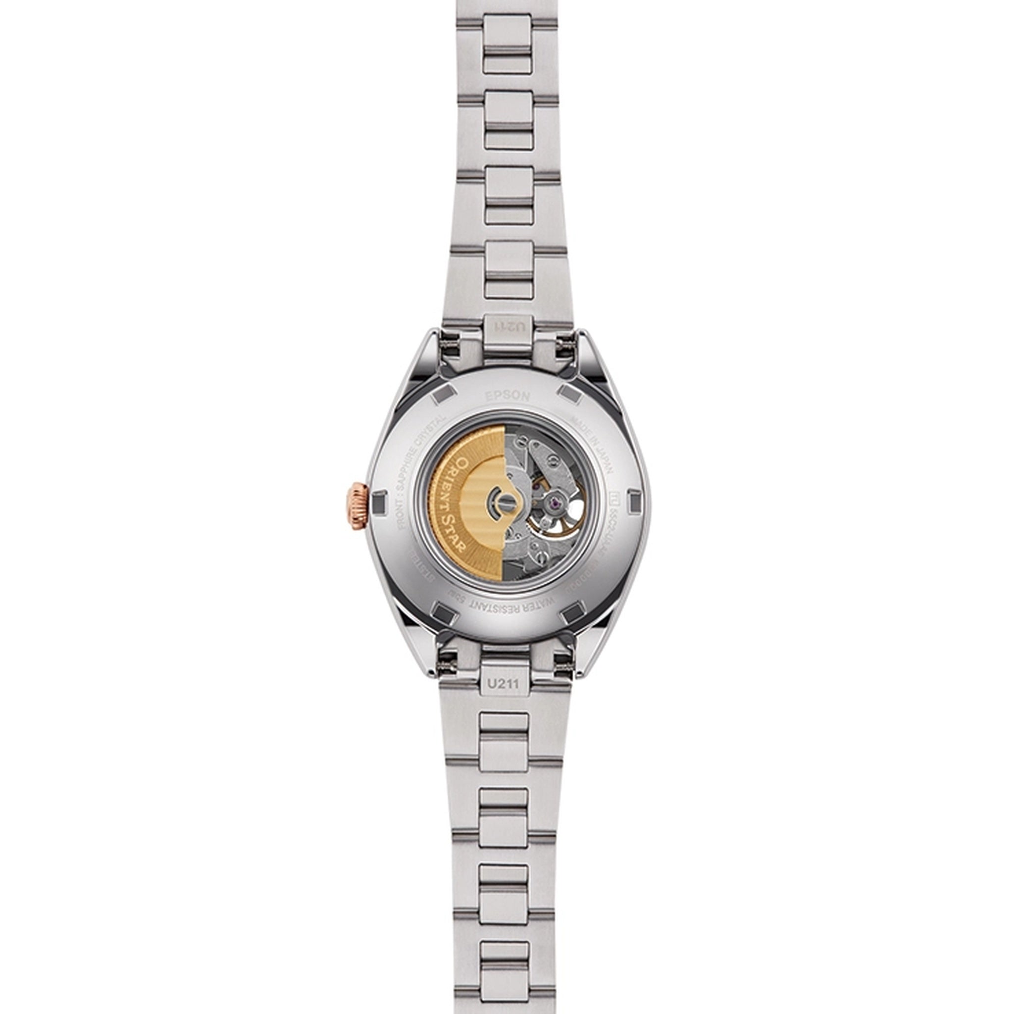 Montre Orient Star Contemporary RE-ND0101S00B Cœur Ouvert Argenté Automatique