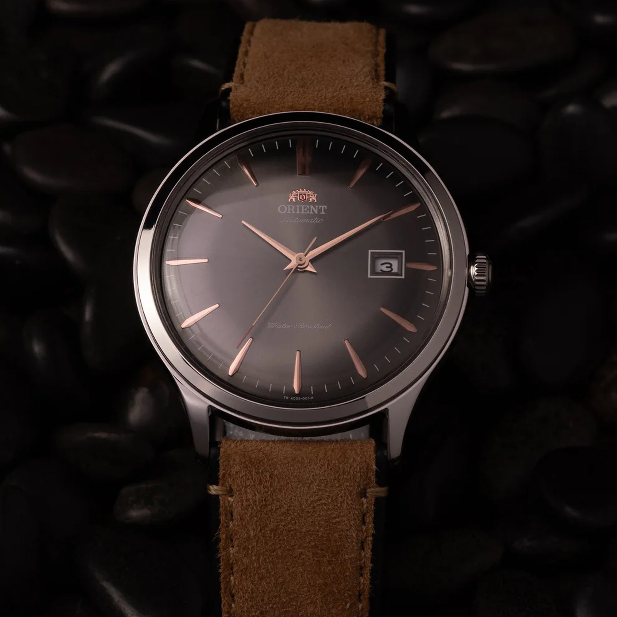 Montre Orient Bambino 2ème Génération V4 TAC08003A0 Gris Automatique