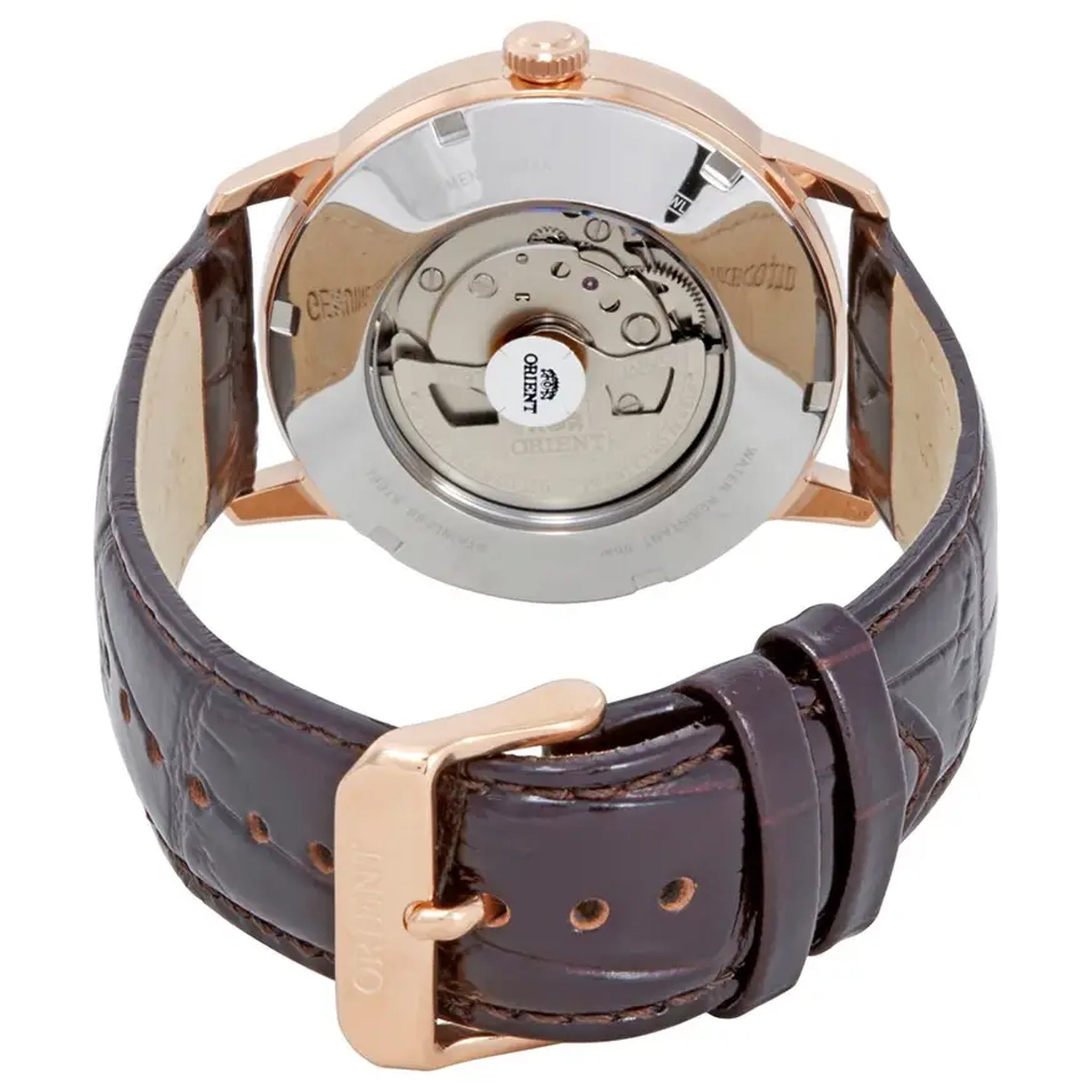 Montre Orient Contemporary TAG02002W0 Cœur ouvert Blanc Automatique