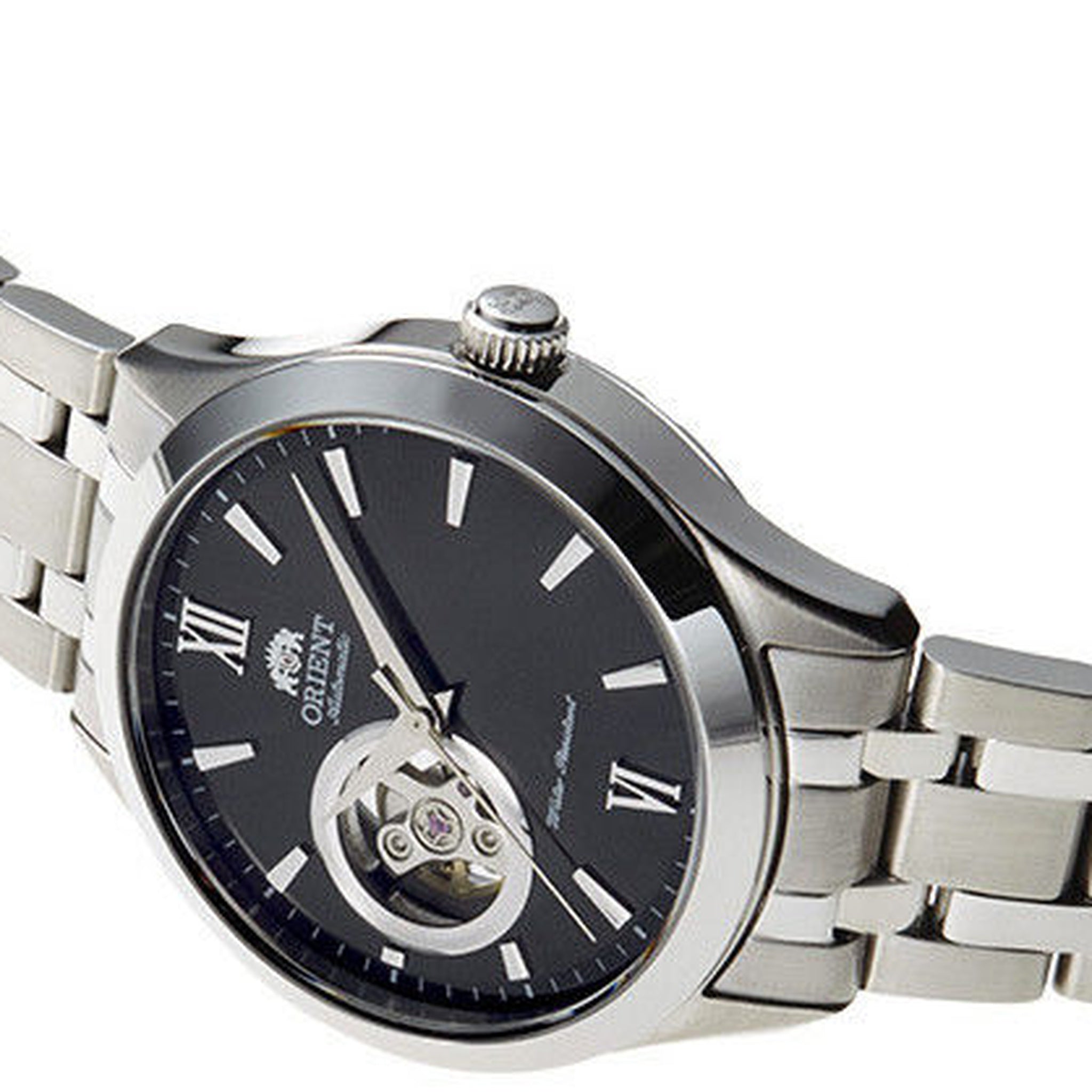 Montre Orient Contemporary TAG03001B0 Cœur ouvert Noir Automatique