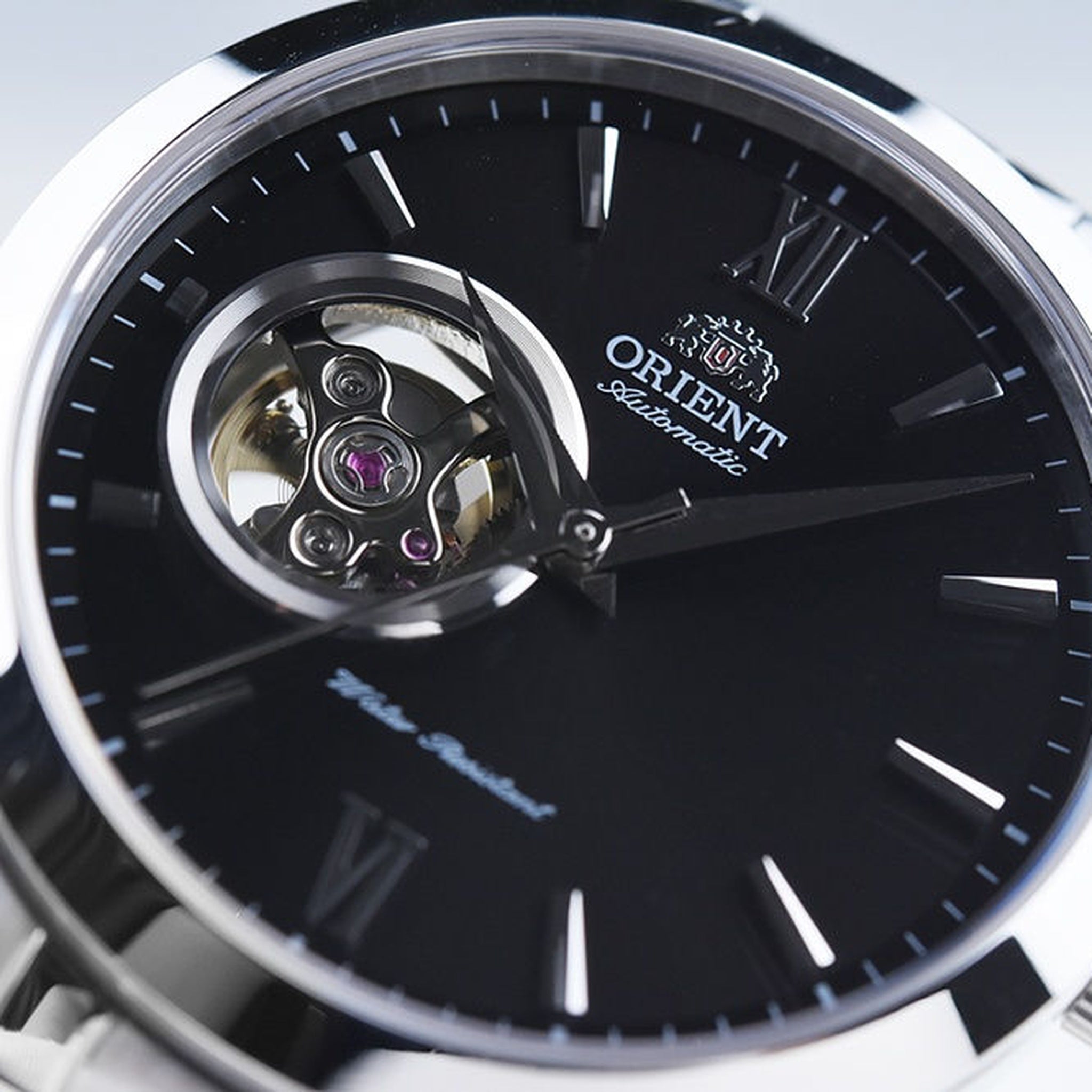 Montre Orient Contemporary TAG03001B0 Cœur ouvert Noir Automatique
