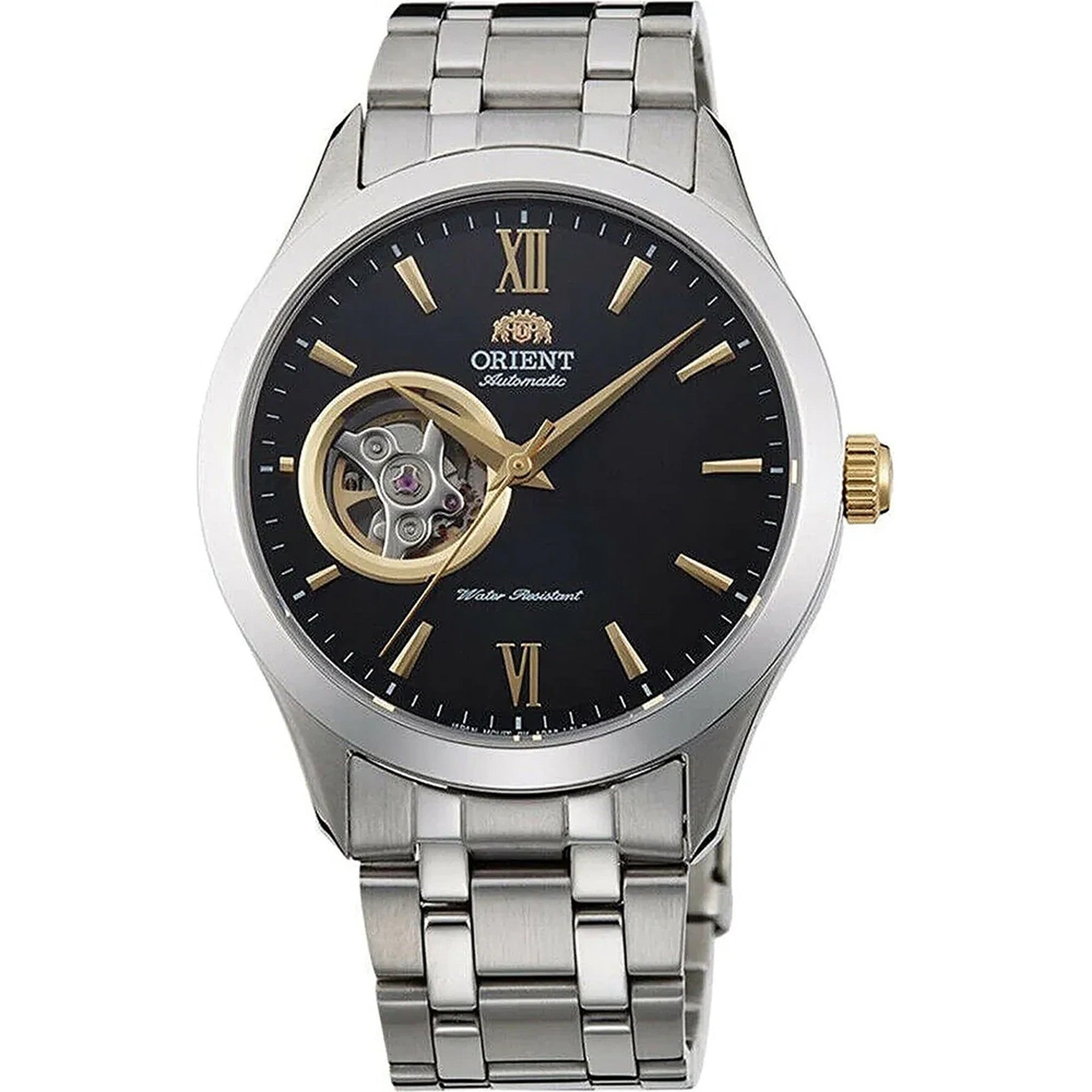 Montre Orient Contemporary TAG03002B0 Cœur ouvert Noir Automatique