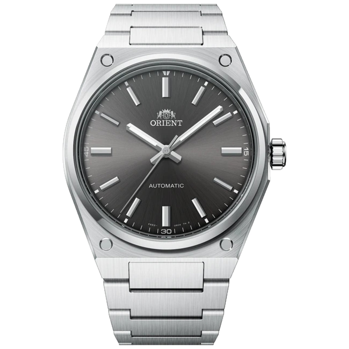 Orologio Orient Flusso RA-BB0202N30B Argentato Grigio Scuro Automatico